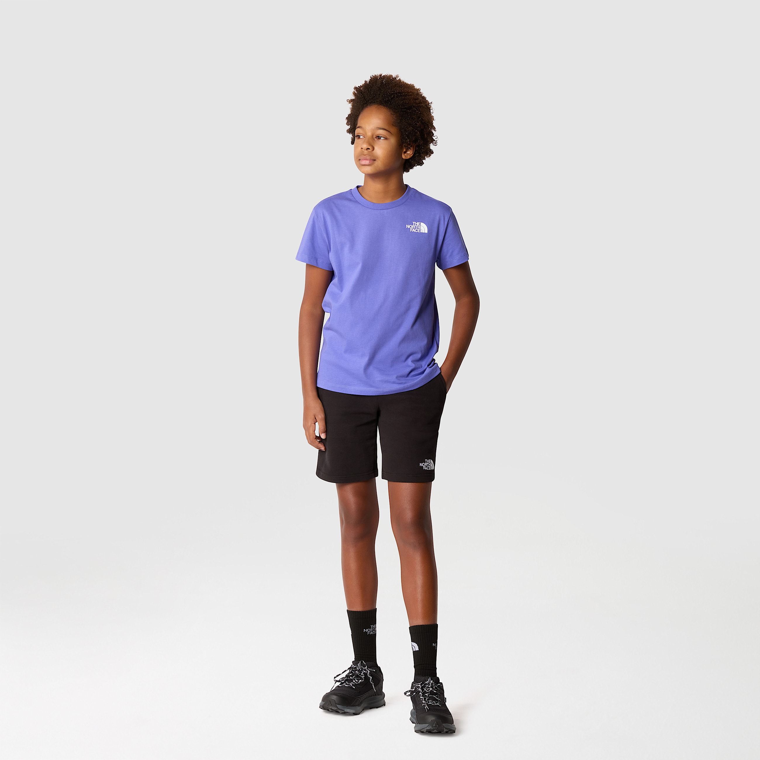 Boys NSE Box TShirt TNF ALT2