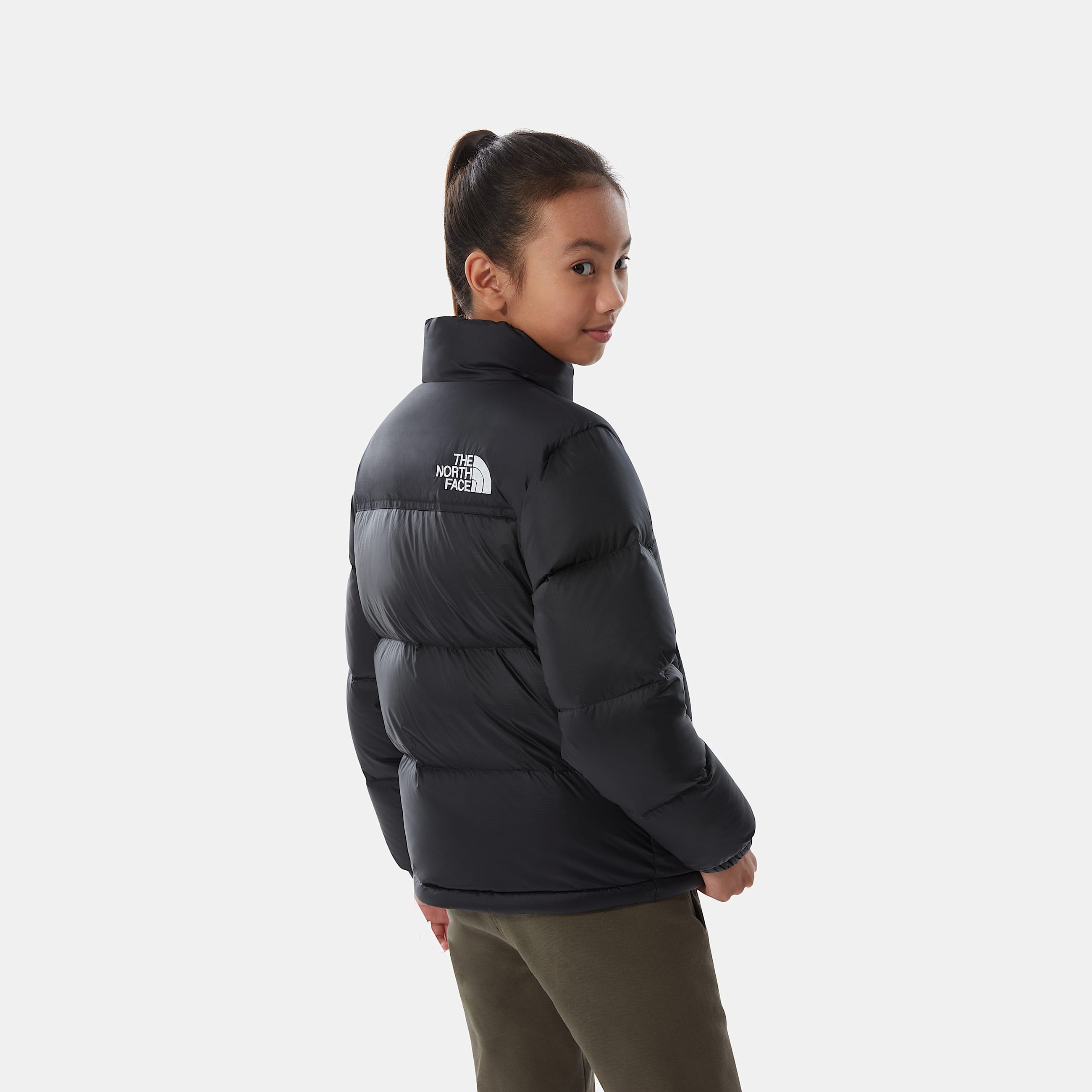 1996 Retro Nuptse Jacke fr Jugendliche TNF ALT6