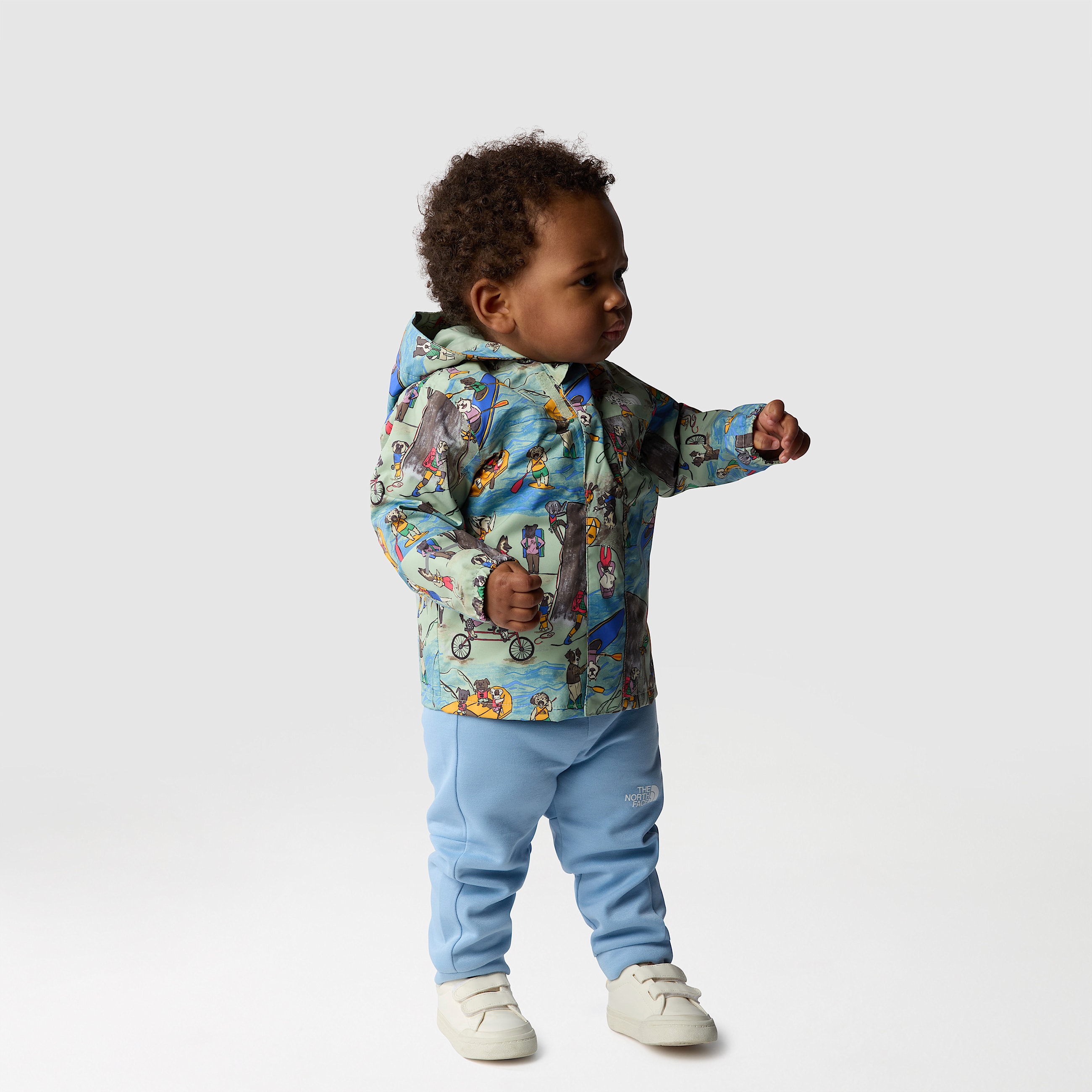 Antora Rain Jacket Baby TNF ALT1