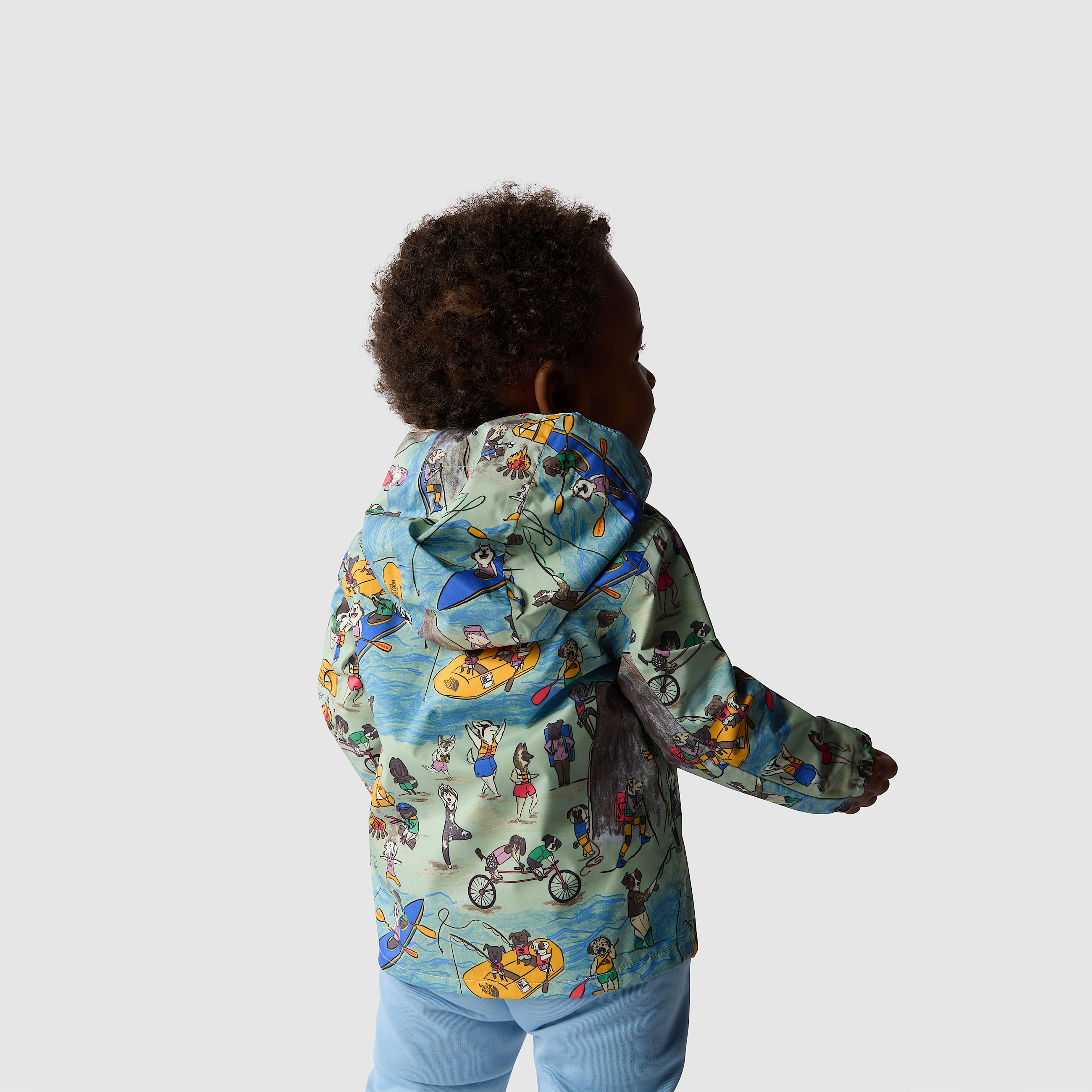 Antora Rain Jacket Baby TNF ALT2
