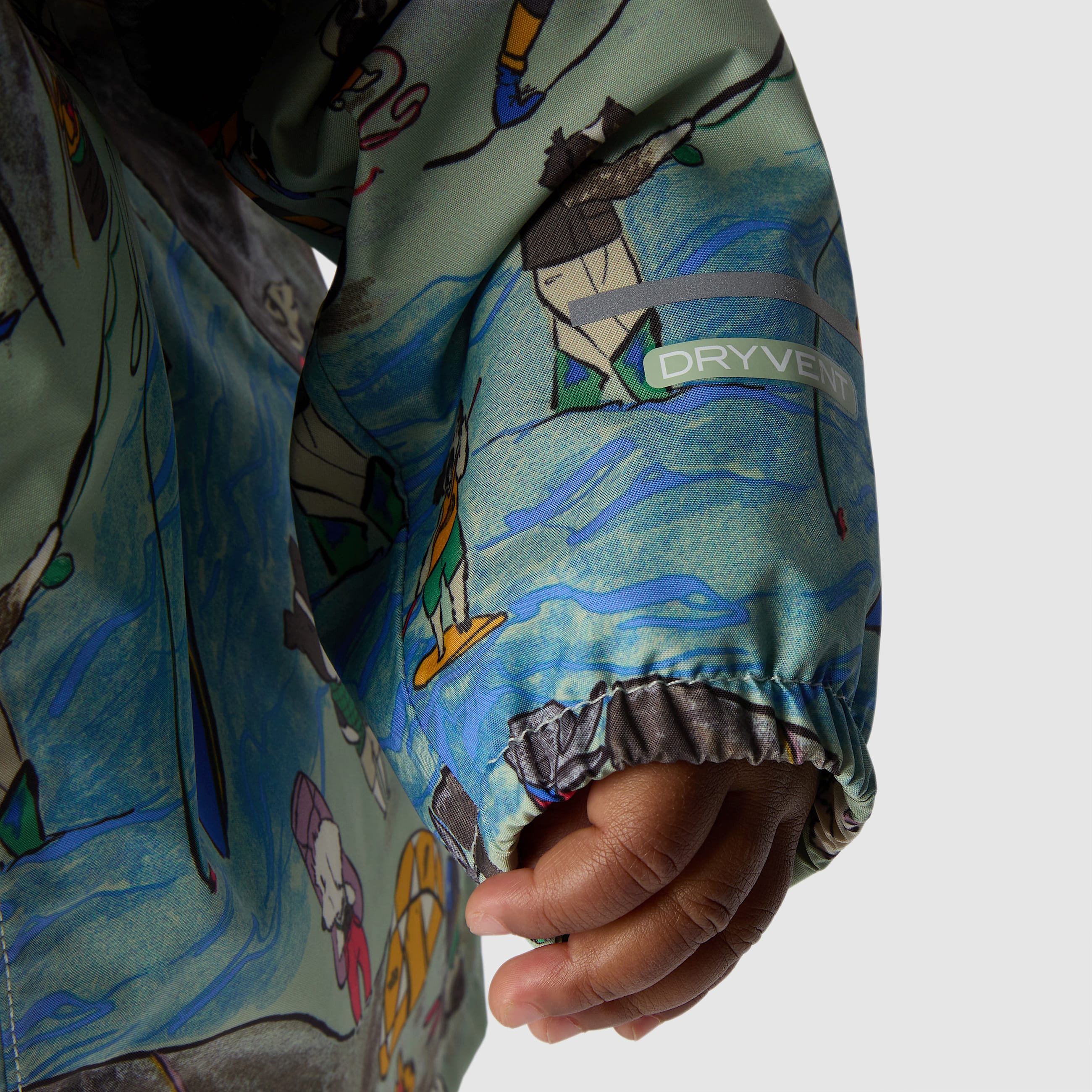 Antora Rain Jacket Baby TNF ALT6