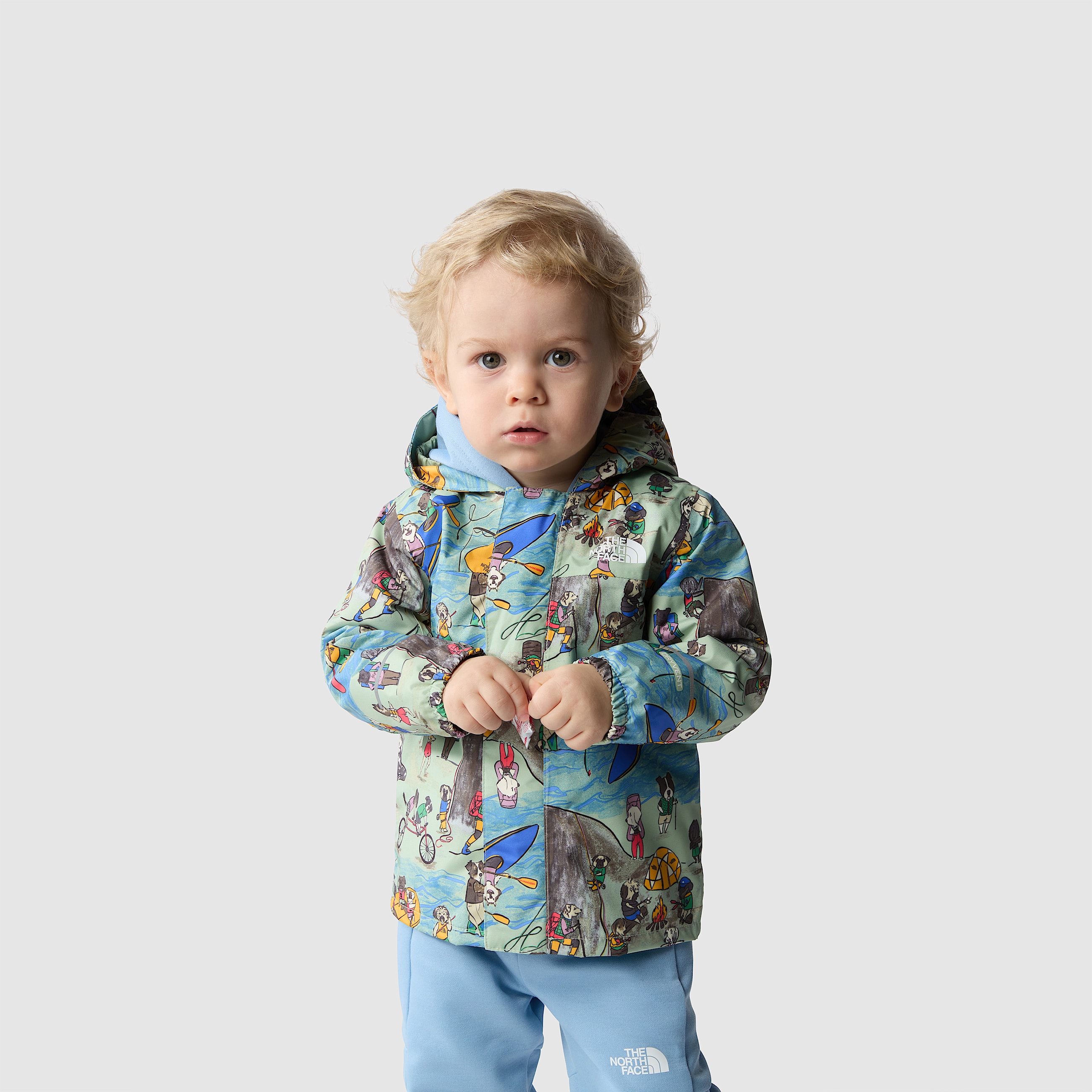 Antora Rain Jacket Baby TNF ALT7