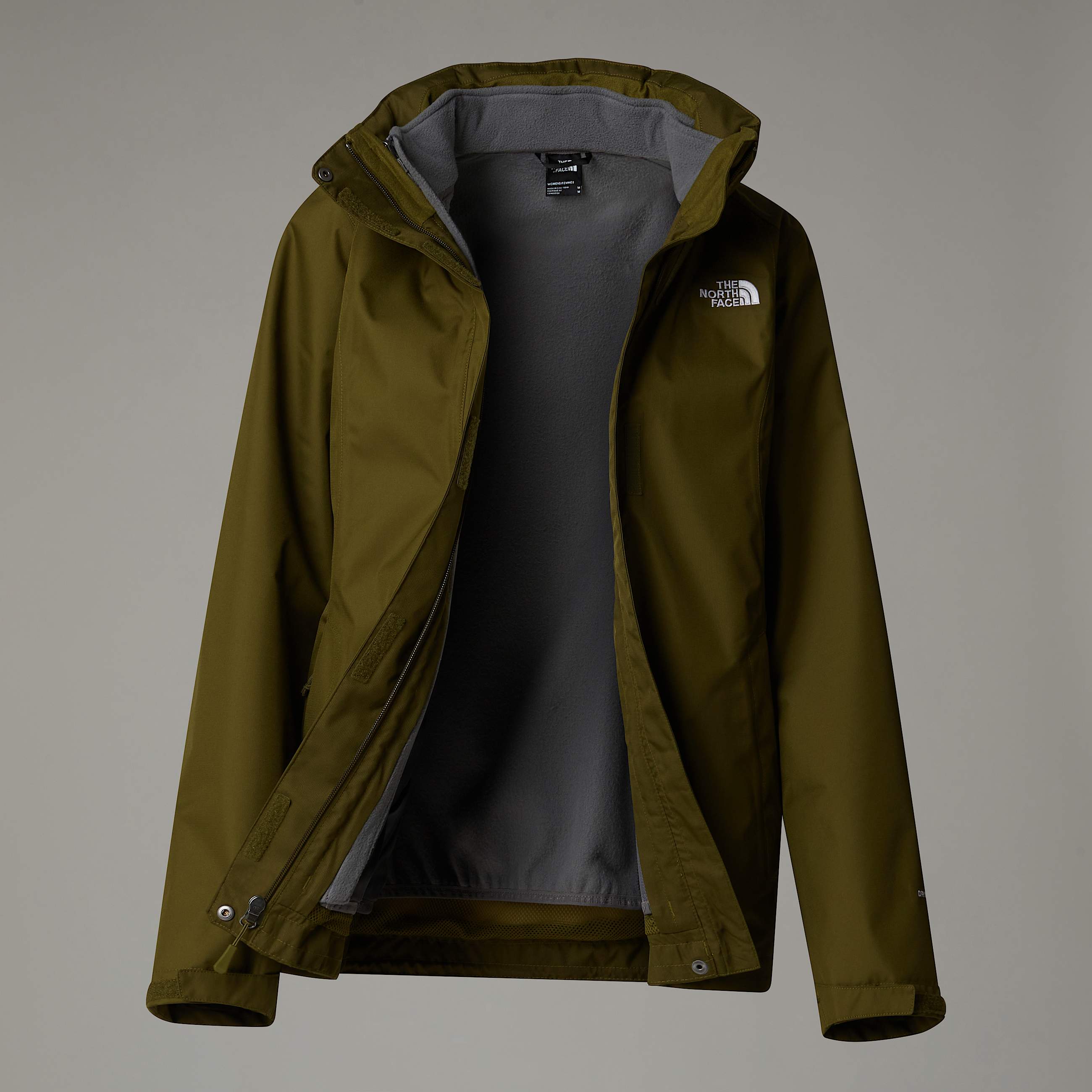 Womens Evolve II Triclimate Jacket TNF ALT17