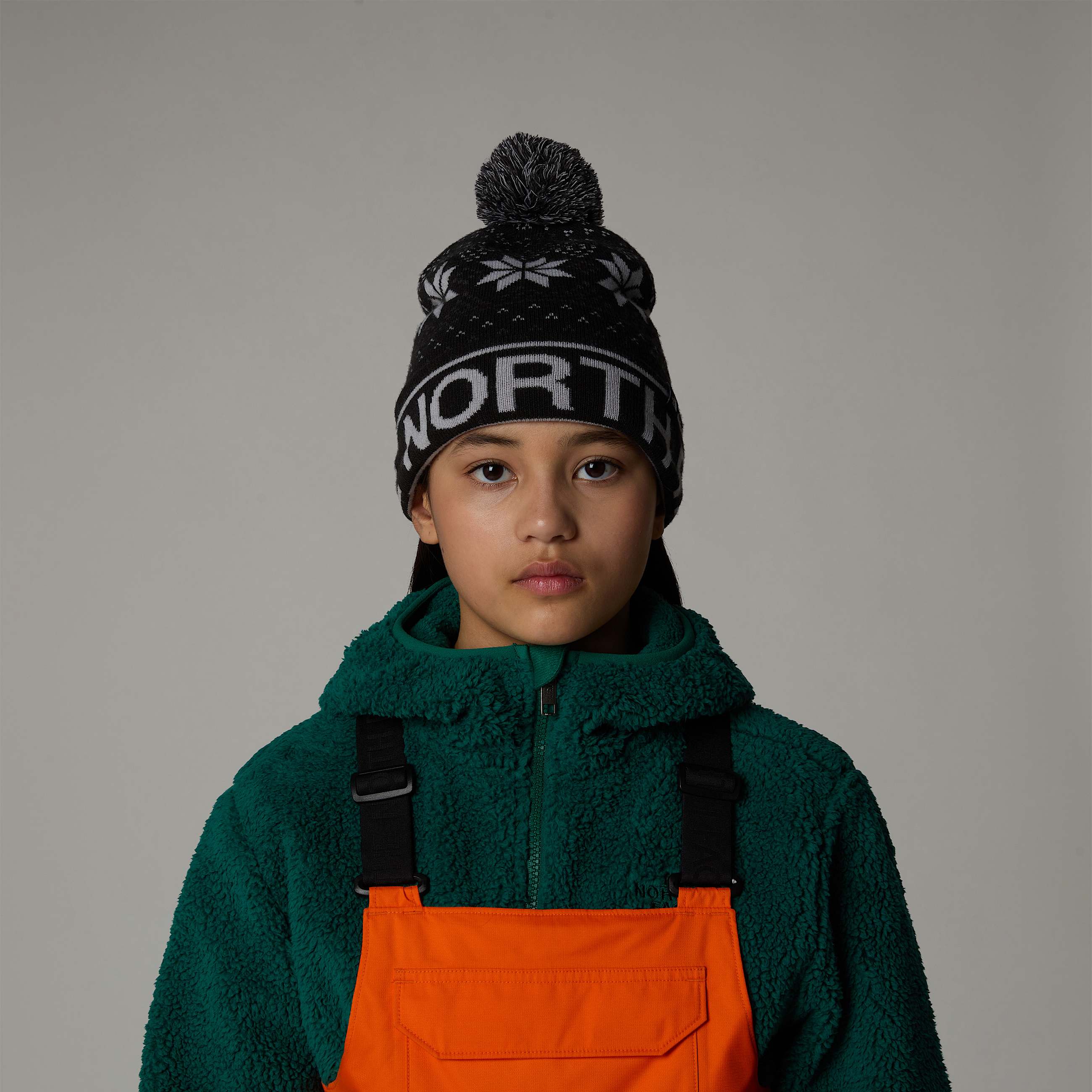 Kids Ski Tuke Beanie TNF ALT1