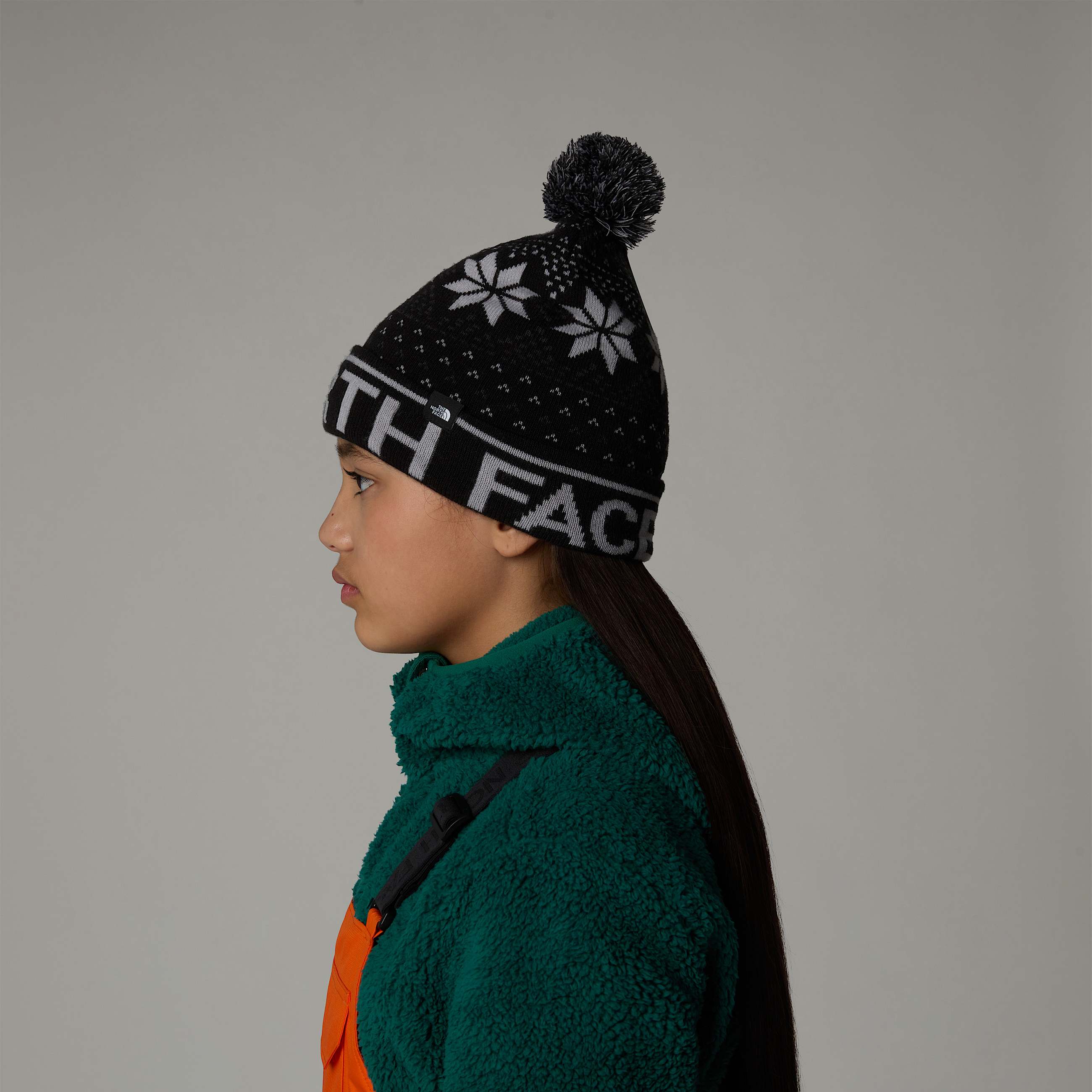 Kids Ski Tuke Beanie TNF ALT3