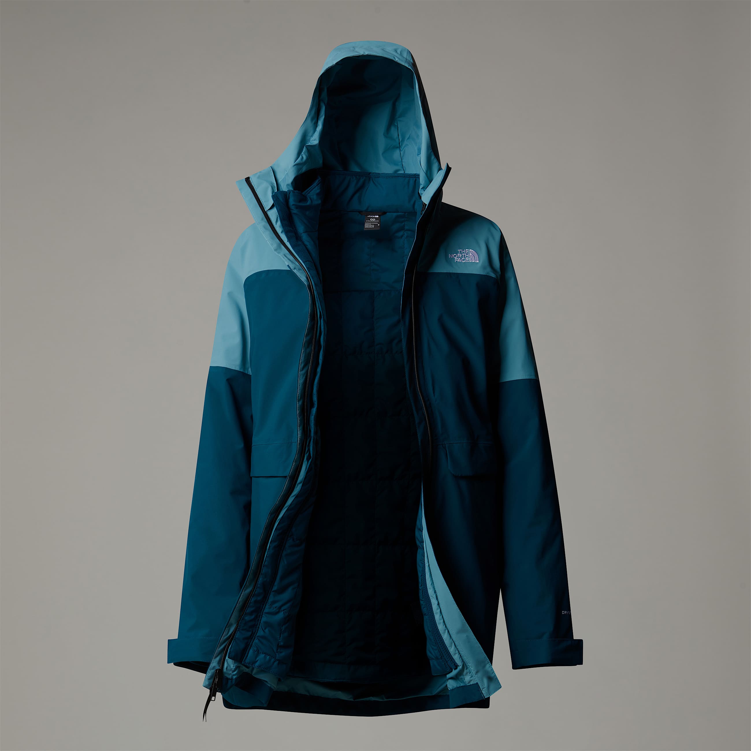 Parka 3 in 1 DryVent Mono Triclimate da donna TNF ALT17