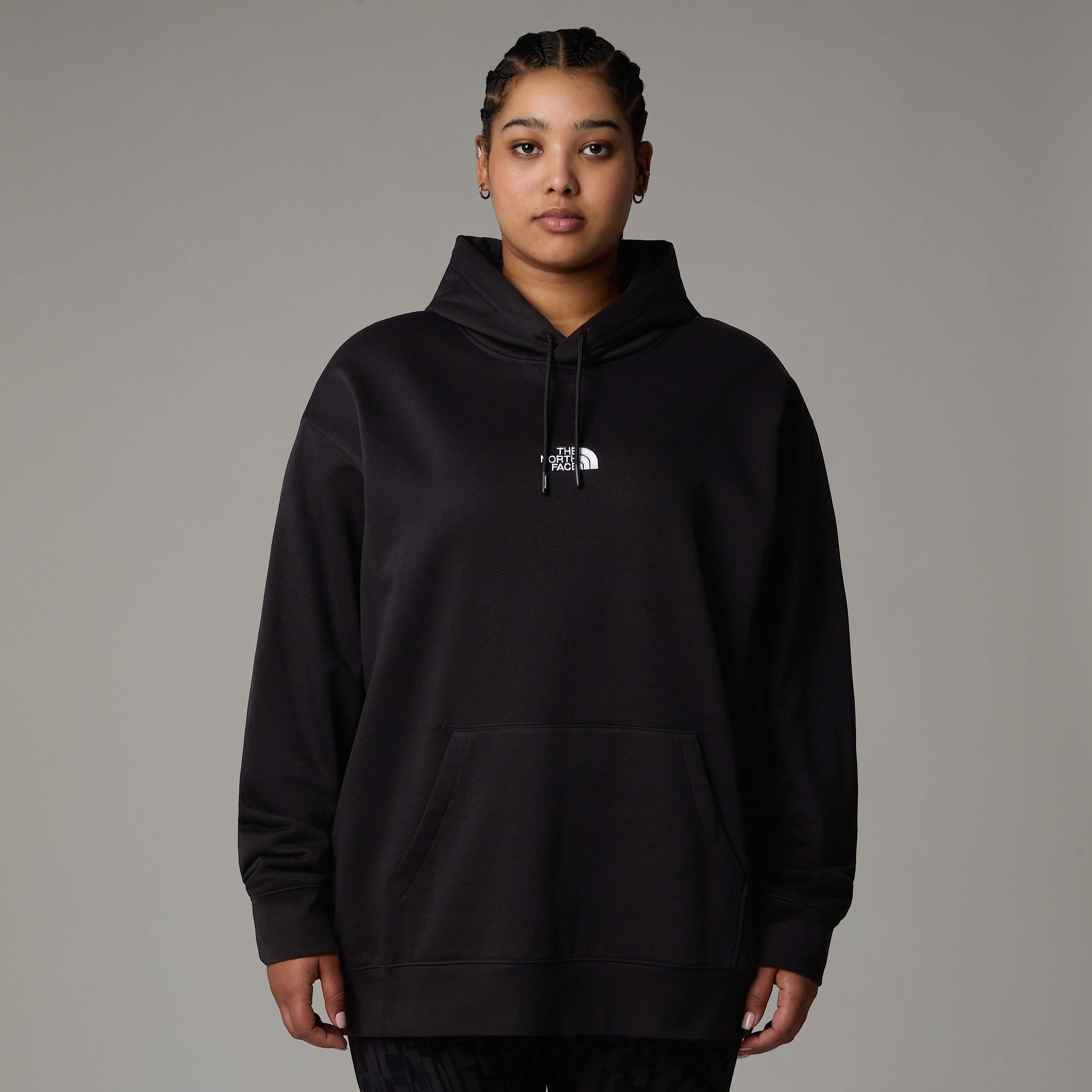 Plus Size Essential Relaxed Hoodie W TNF HERO