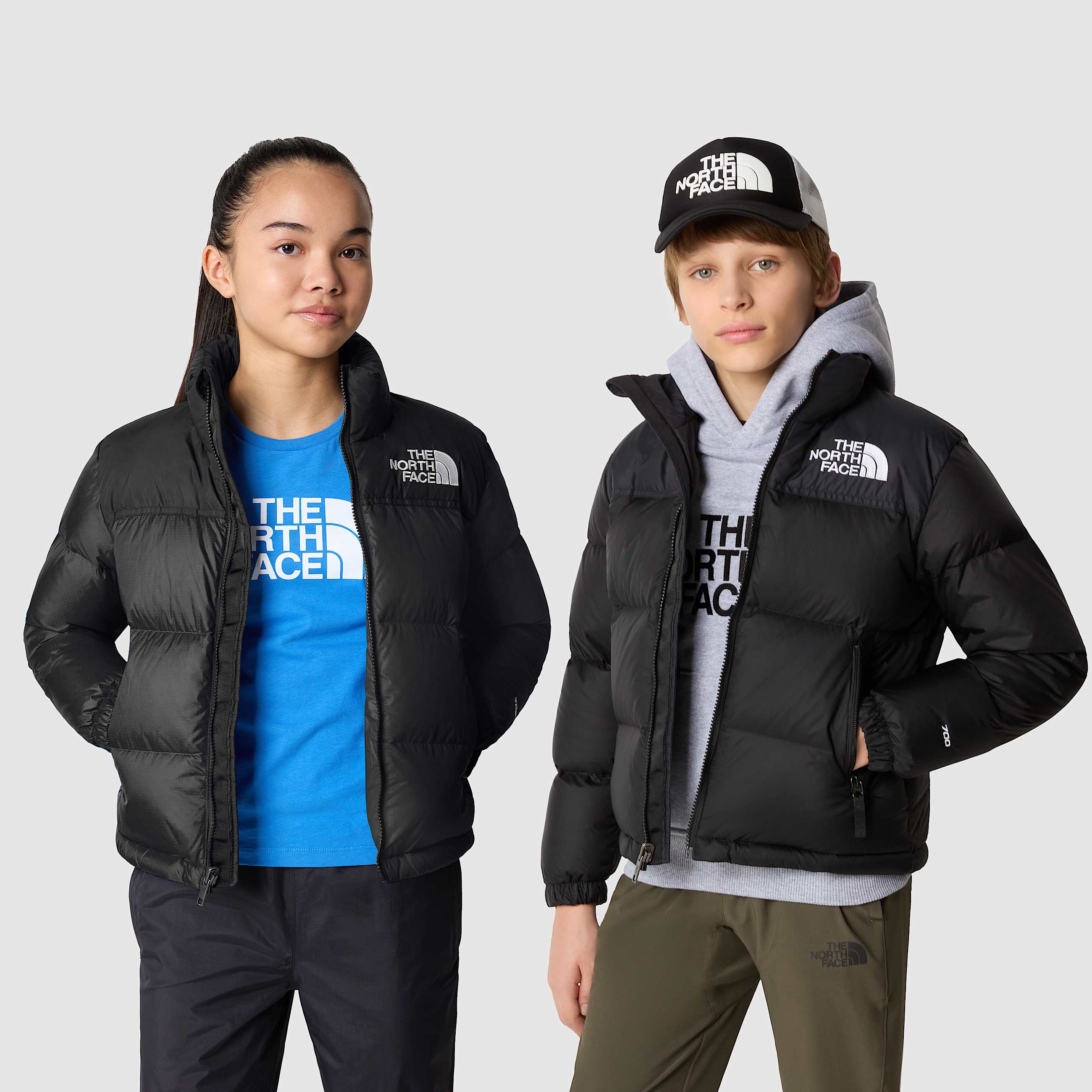 Teens 1996 Retro Nuptse Jacket TNF ALT2