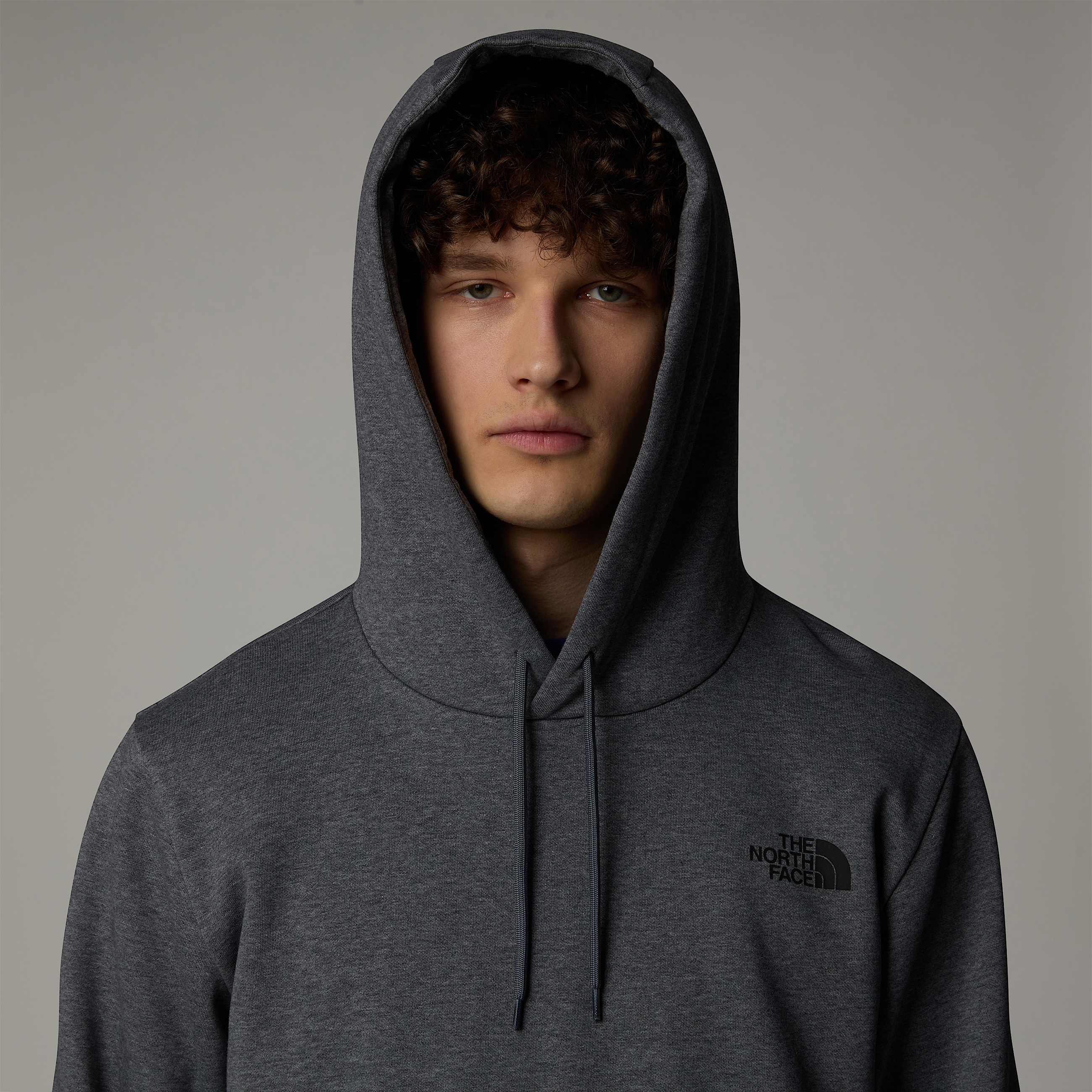 Felpa con cappuccio Simple Dome da uomo TNF ALT3