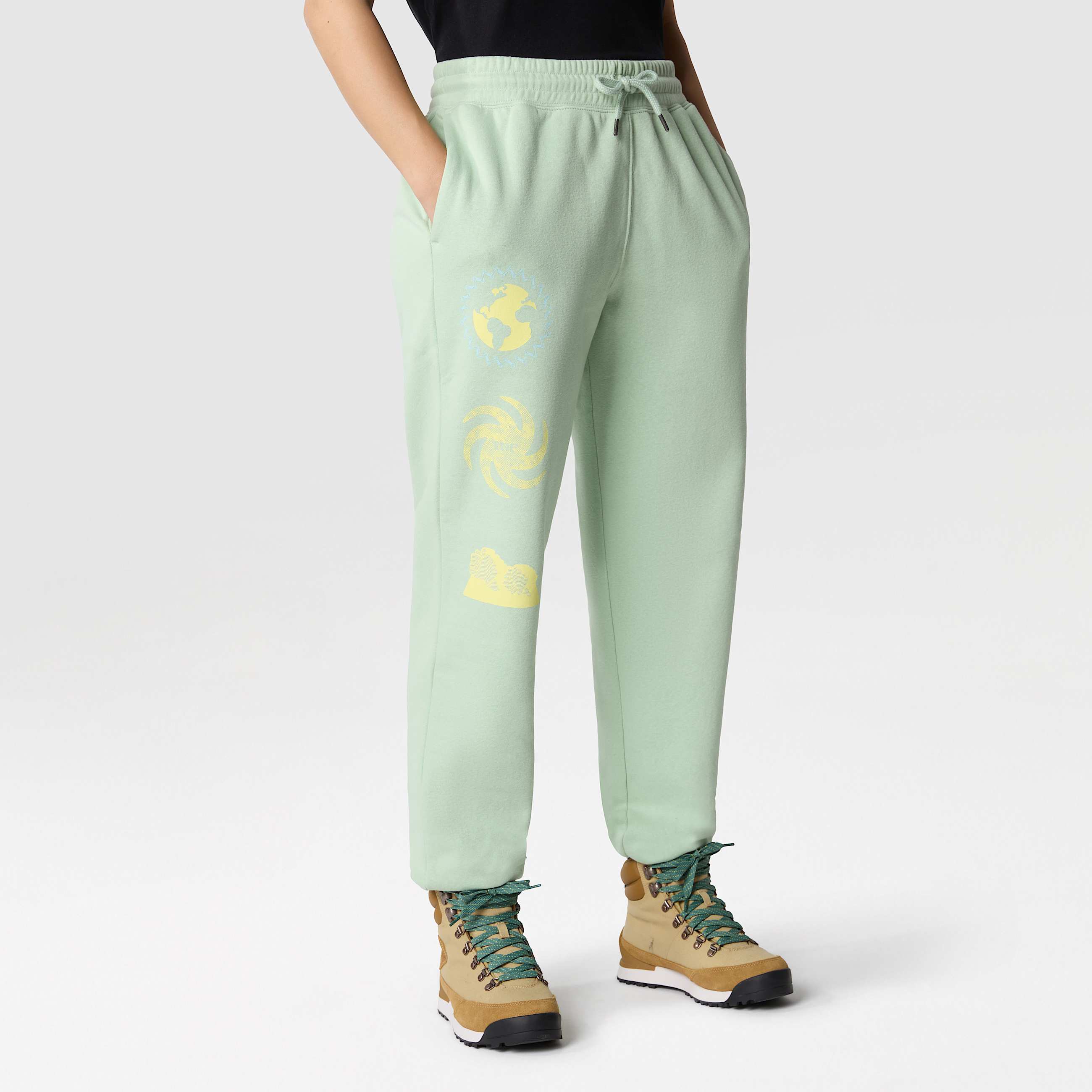 Joggers in pile Half Dome da donna TNF HERO