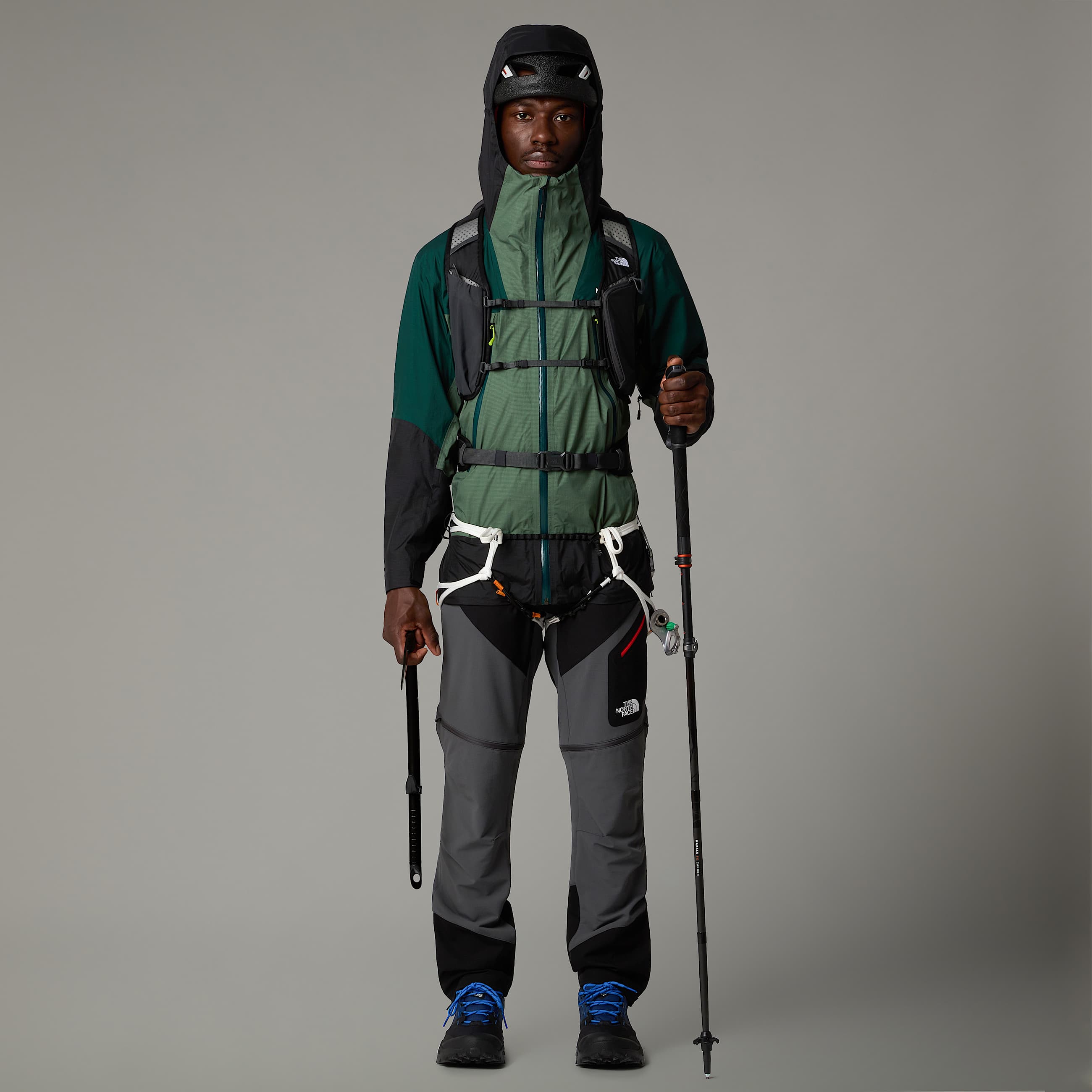 Pantaloni convertibili Stolemberg Slim da uomo TNF ALT4