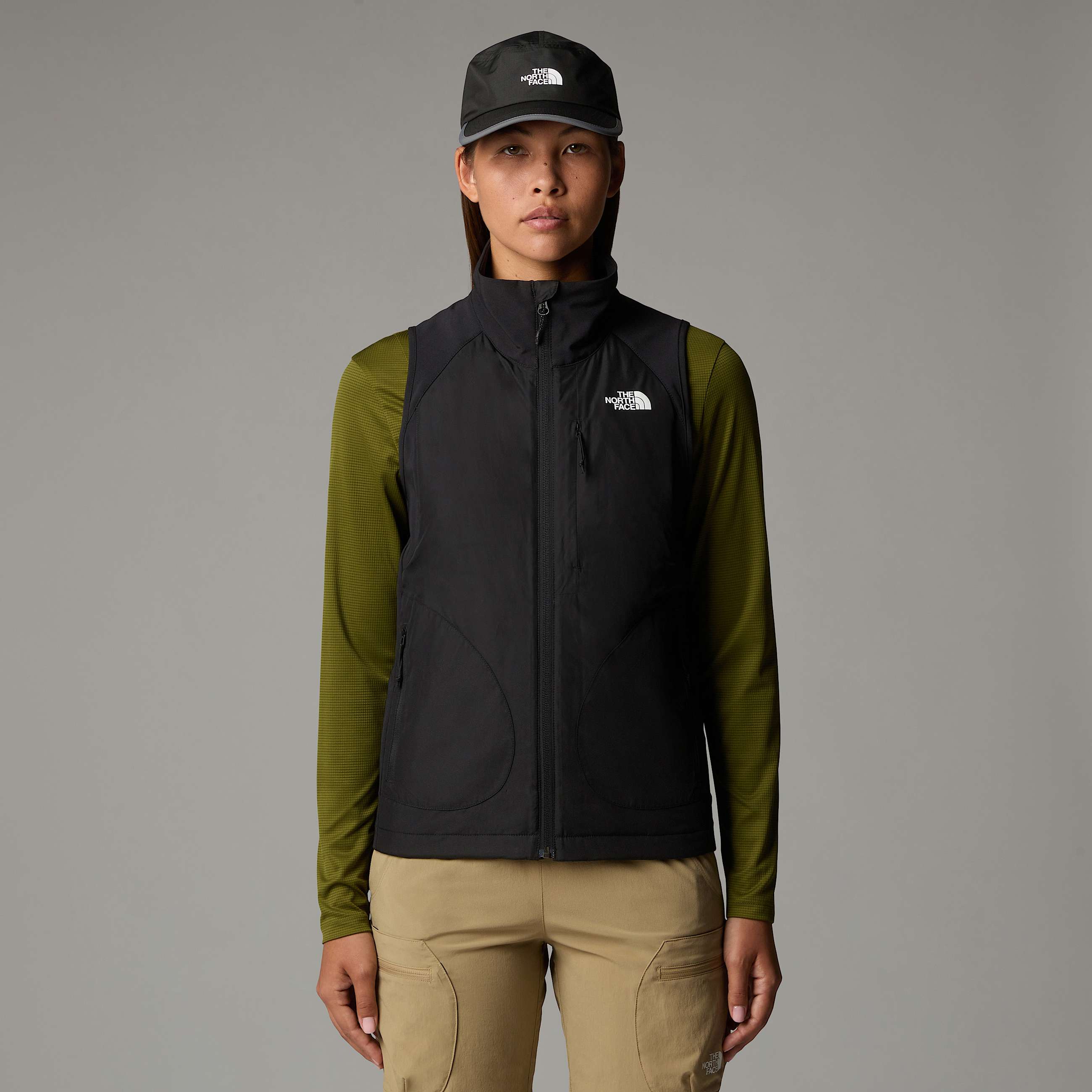 Packable Hybrid Gilet W TNF HERO