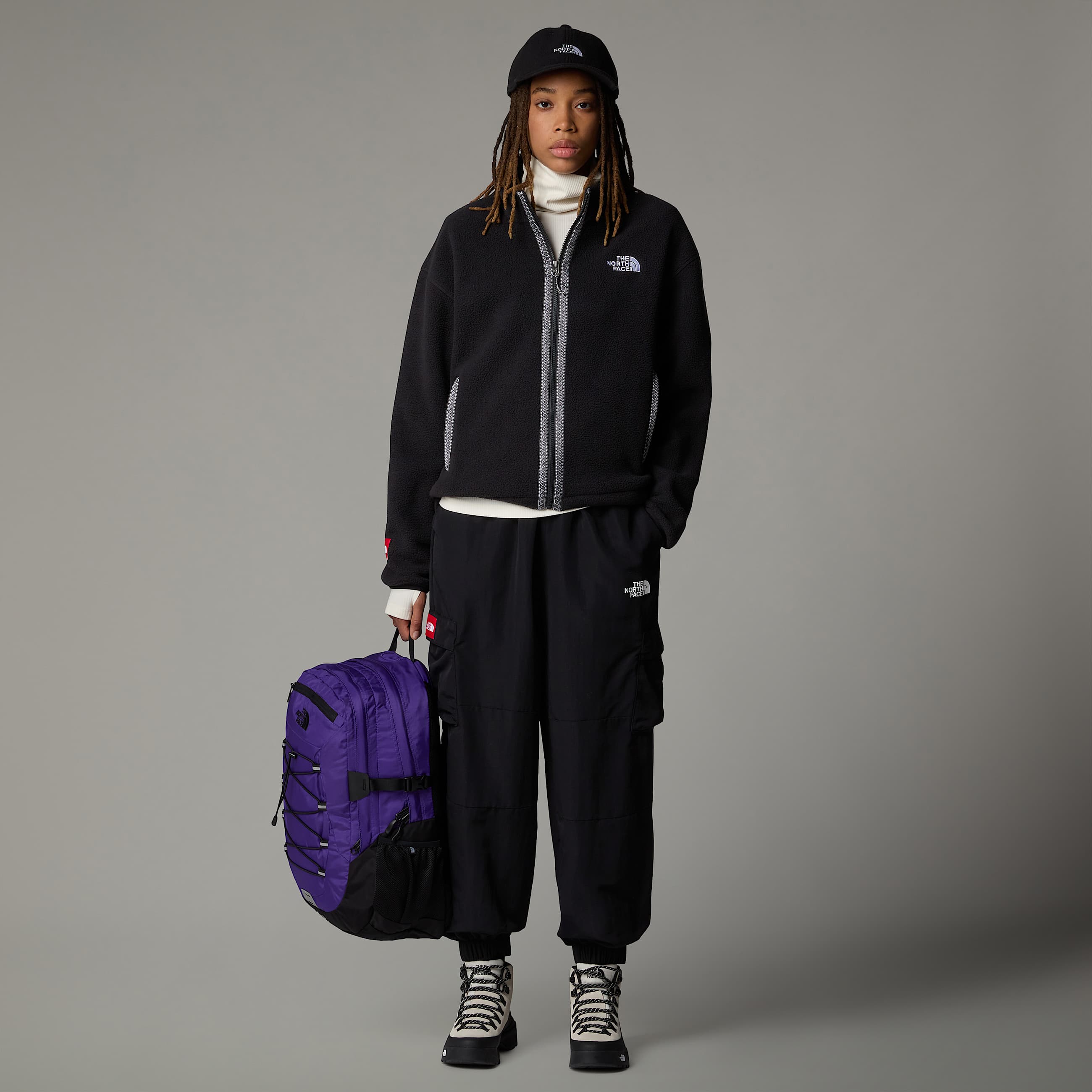 TNF Fleeski FullZip Fleece W TNF ALT1