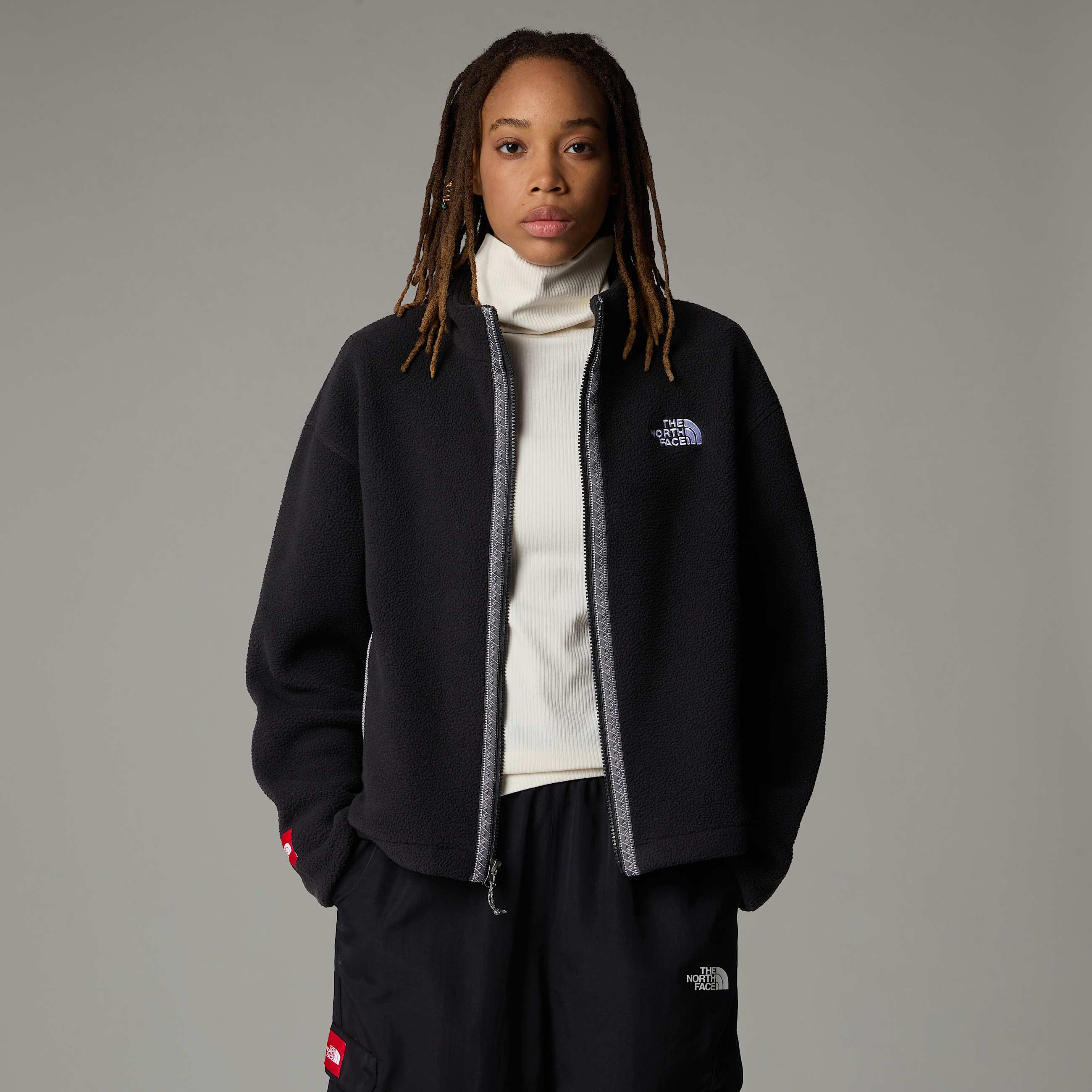 Pile con cerniera integrale TNF Fleeski da donna TNF ALT3