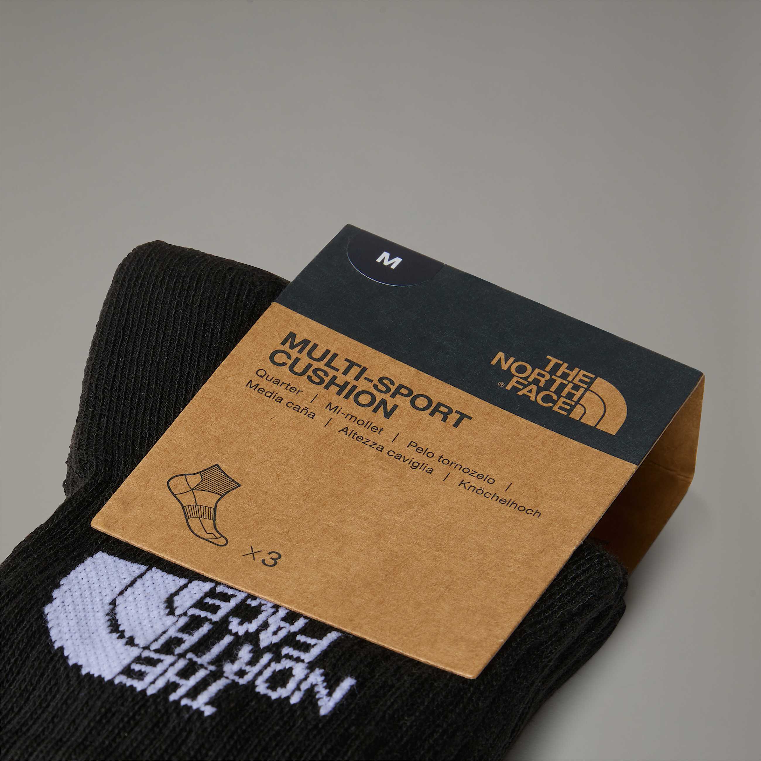 Multi Sport Cushion 14 Socks TNF TNF Black ALT3