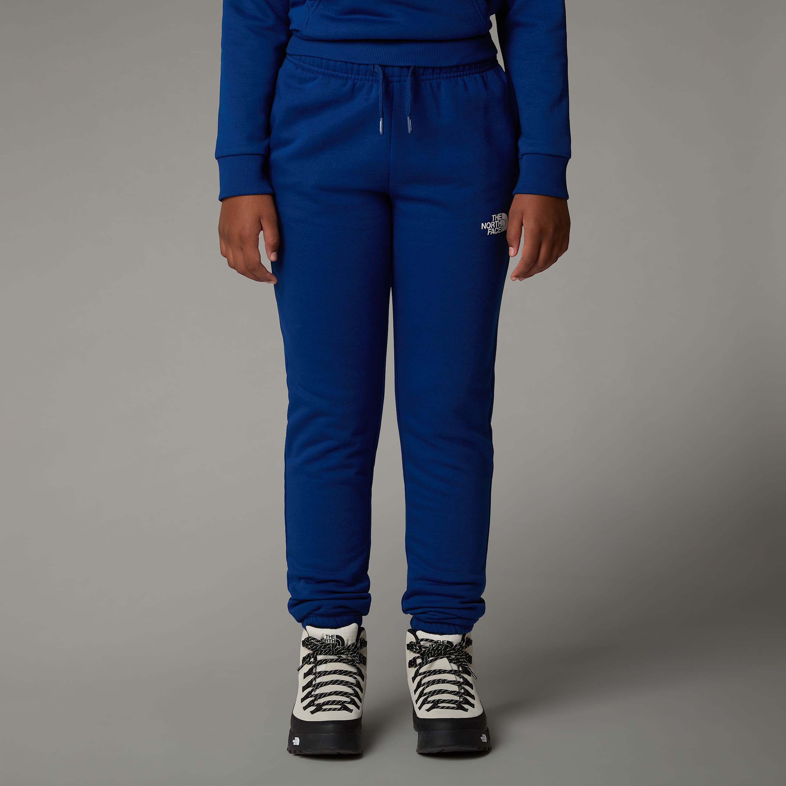 Pantaln de chndal regular tapered para jvenes TNF Estate Blue ALT5