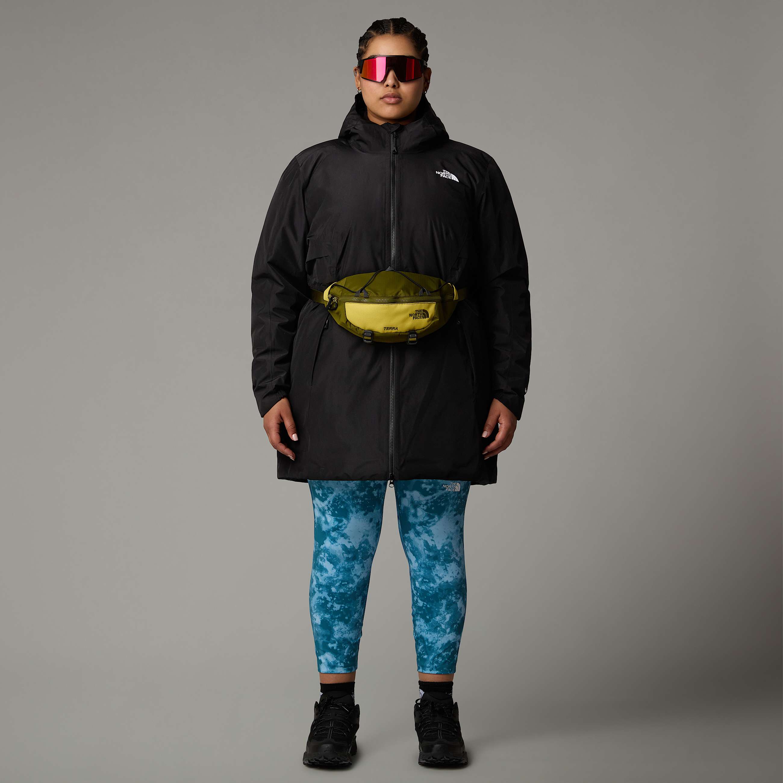 Parka imbottito Plus Size Hikesteller da donna TNF ALT1