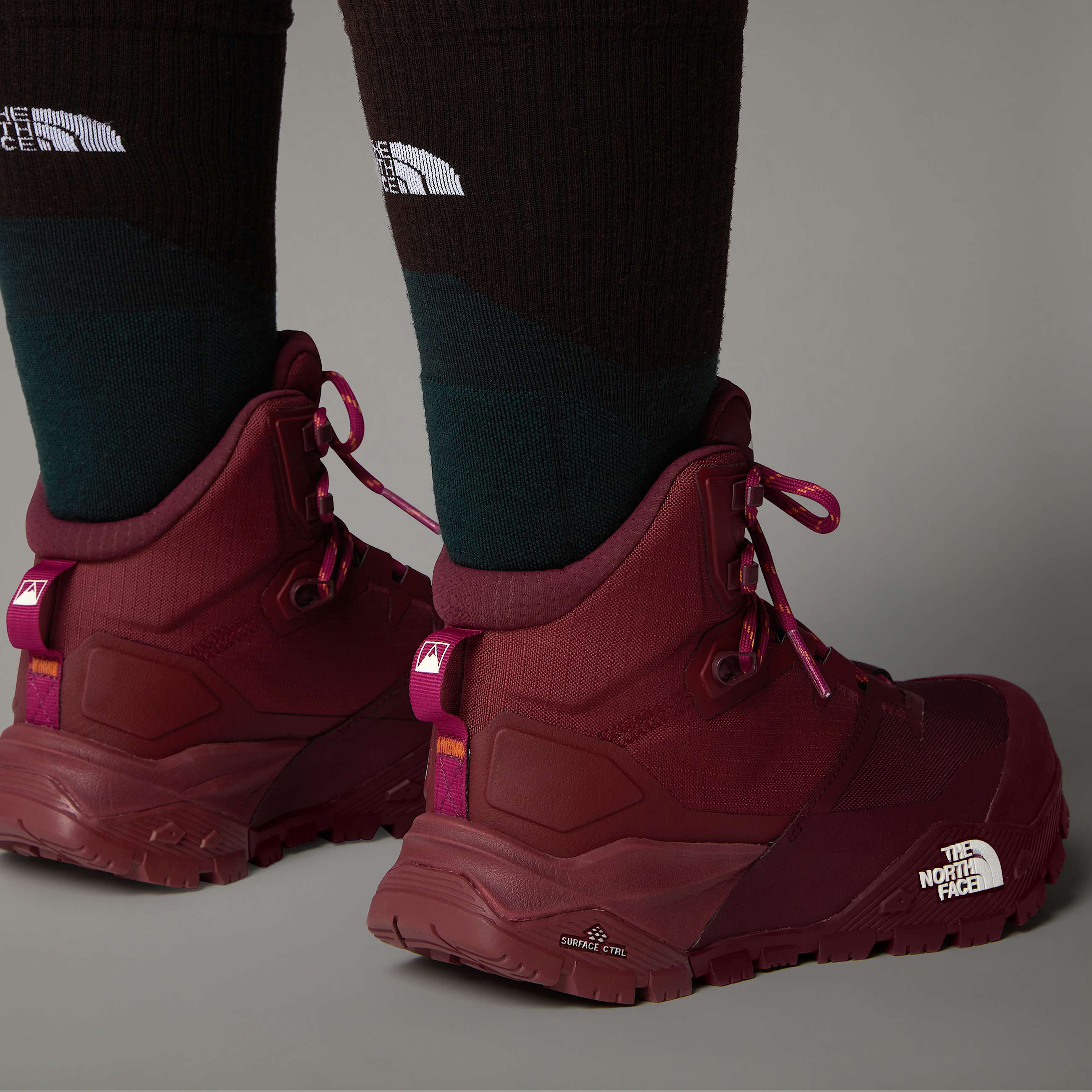 Womens Offtrail GORETEX Hiking Boots TNF SumacAlpine Plum ALT2