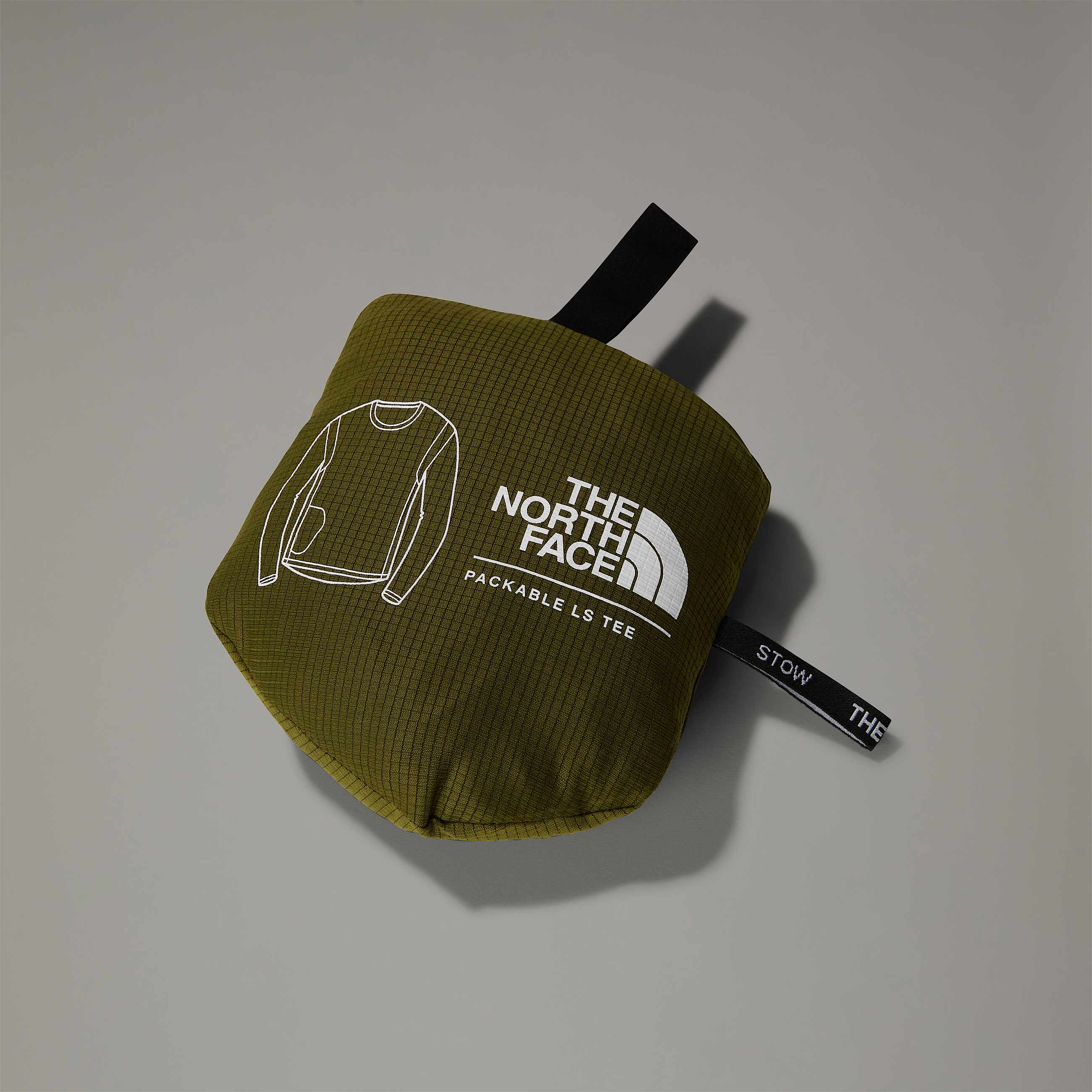 Tshirt a maniche lunghe ripiegabile LIGHTRANGE da donna TNF ALT17