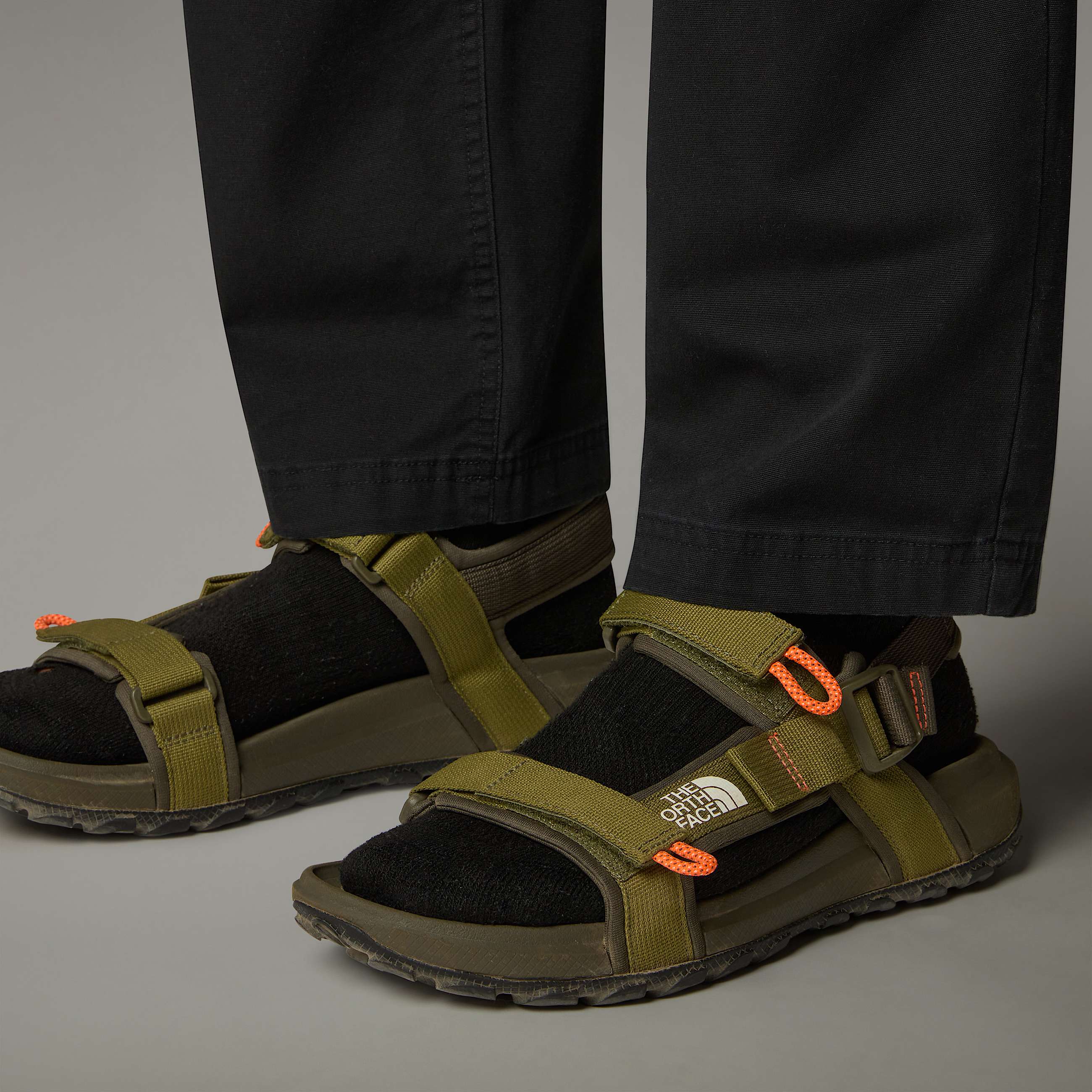 Mens Explore Camp Sandals TNF Forest OliveKhaki Ston ALT2