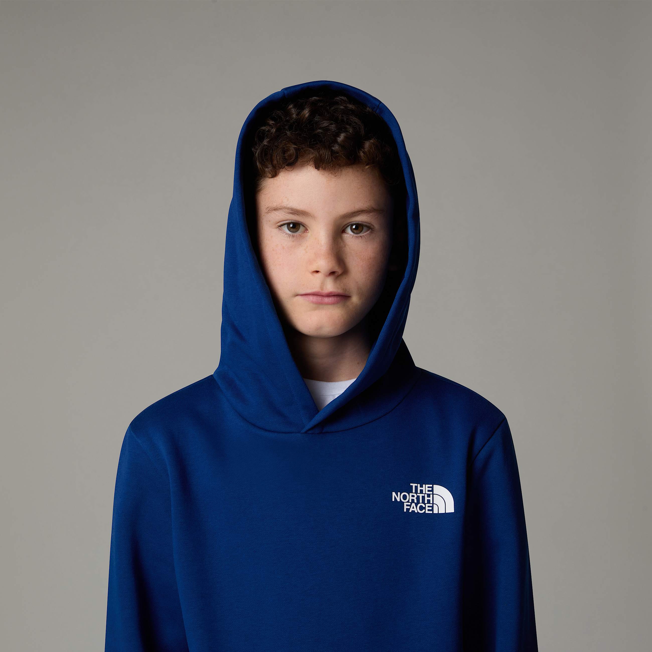 Teens Simple Dome Hoodie TNF Estate Blue ALT3