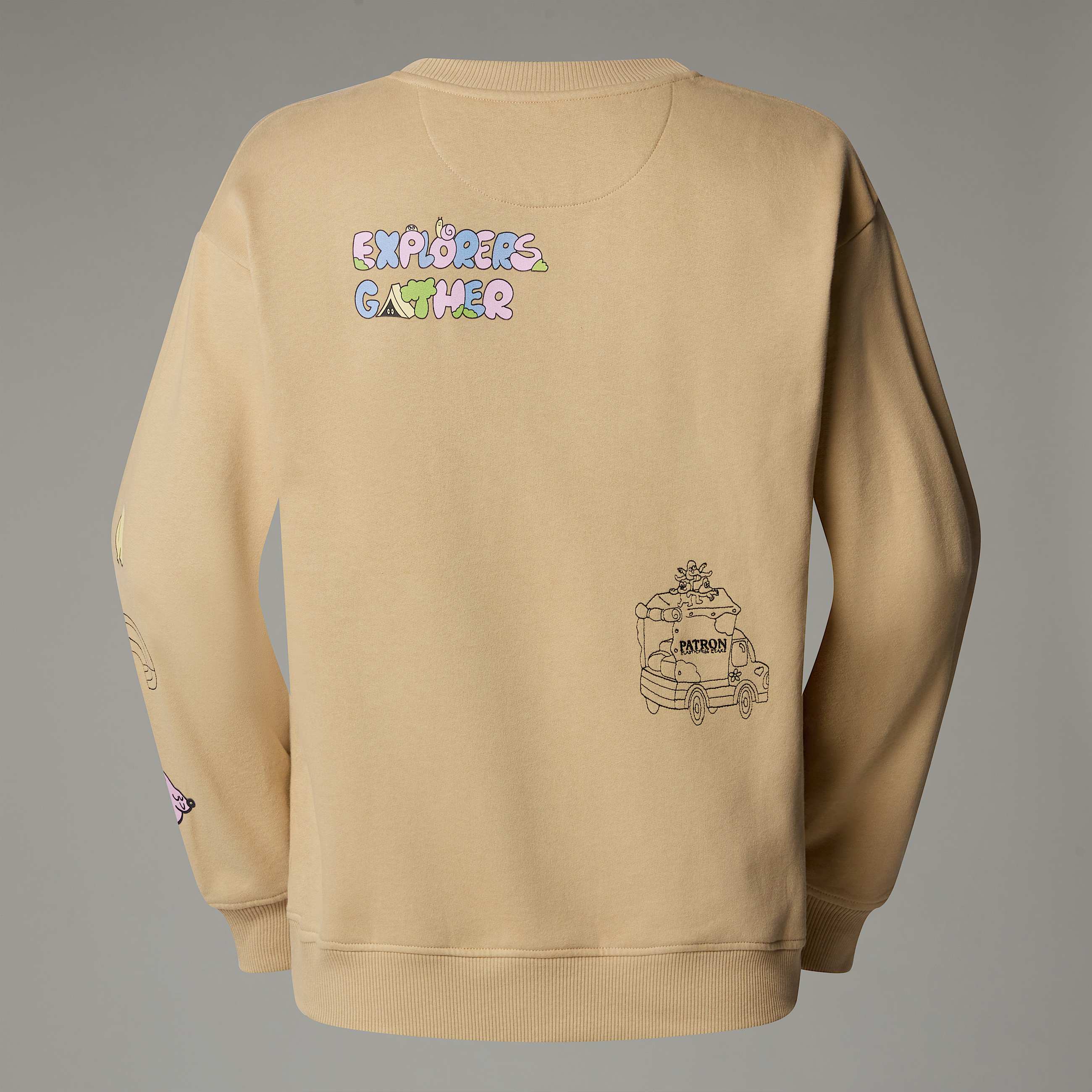 Mountain Cleanup relaxt geschnittenes Sweatshirt in Oversize Unisex TNF ALT1