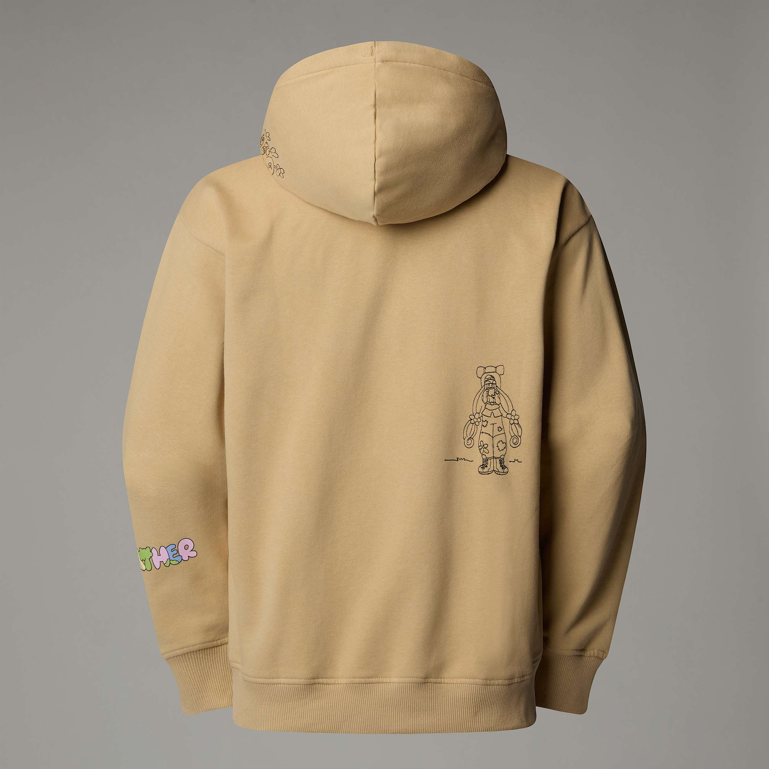 Mountain Cleanup Kapuzenpulli in Oversize  Unisex TNF ALT1