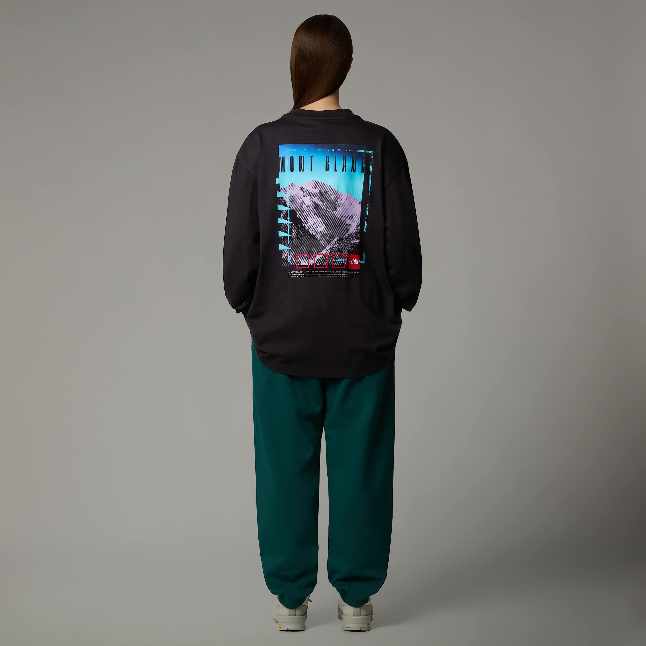 AXYS LangarmShirt in Oversize TNF ALT8