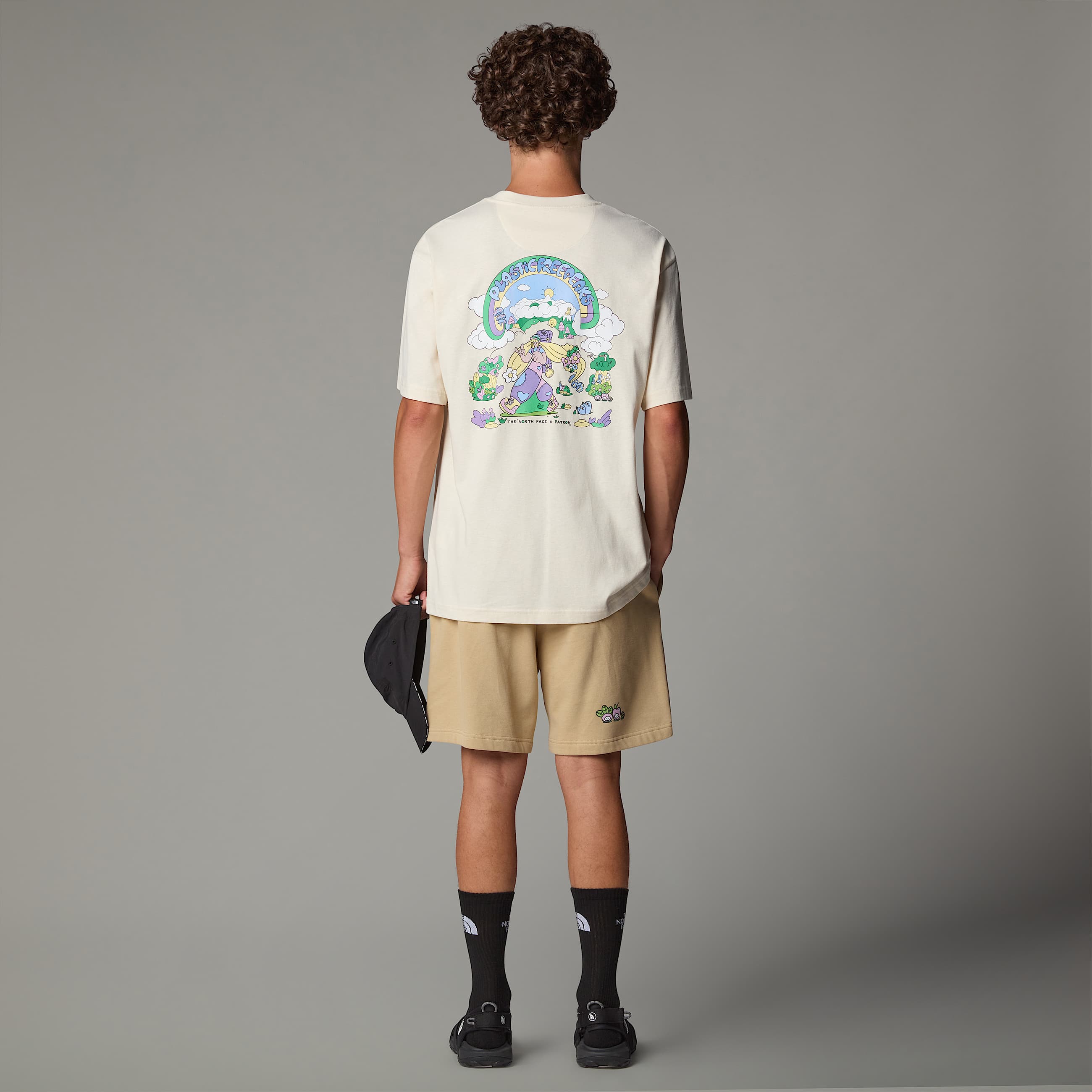 Clean Trails TShirt in Oversize Unisex TNF ALT4