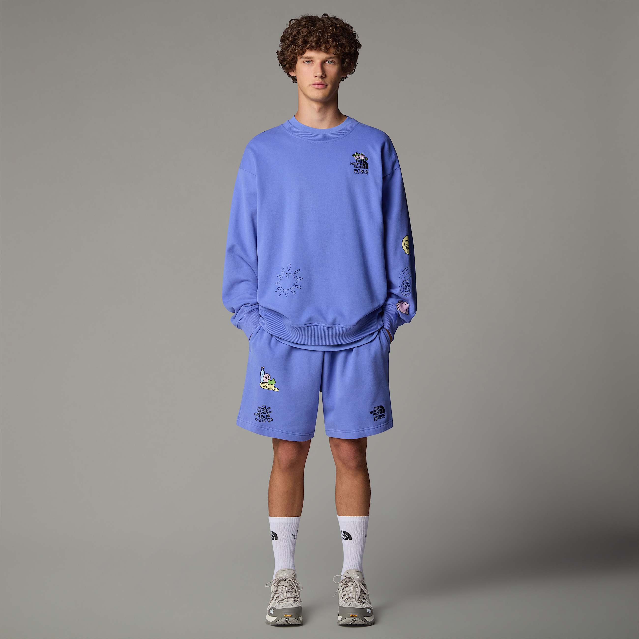 Mountain Cleanup Oversized Sweatshirt Unisex TNF ALT3