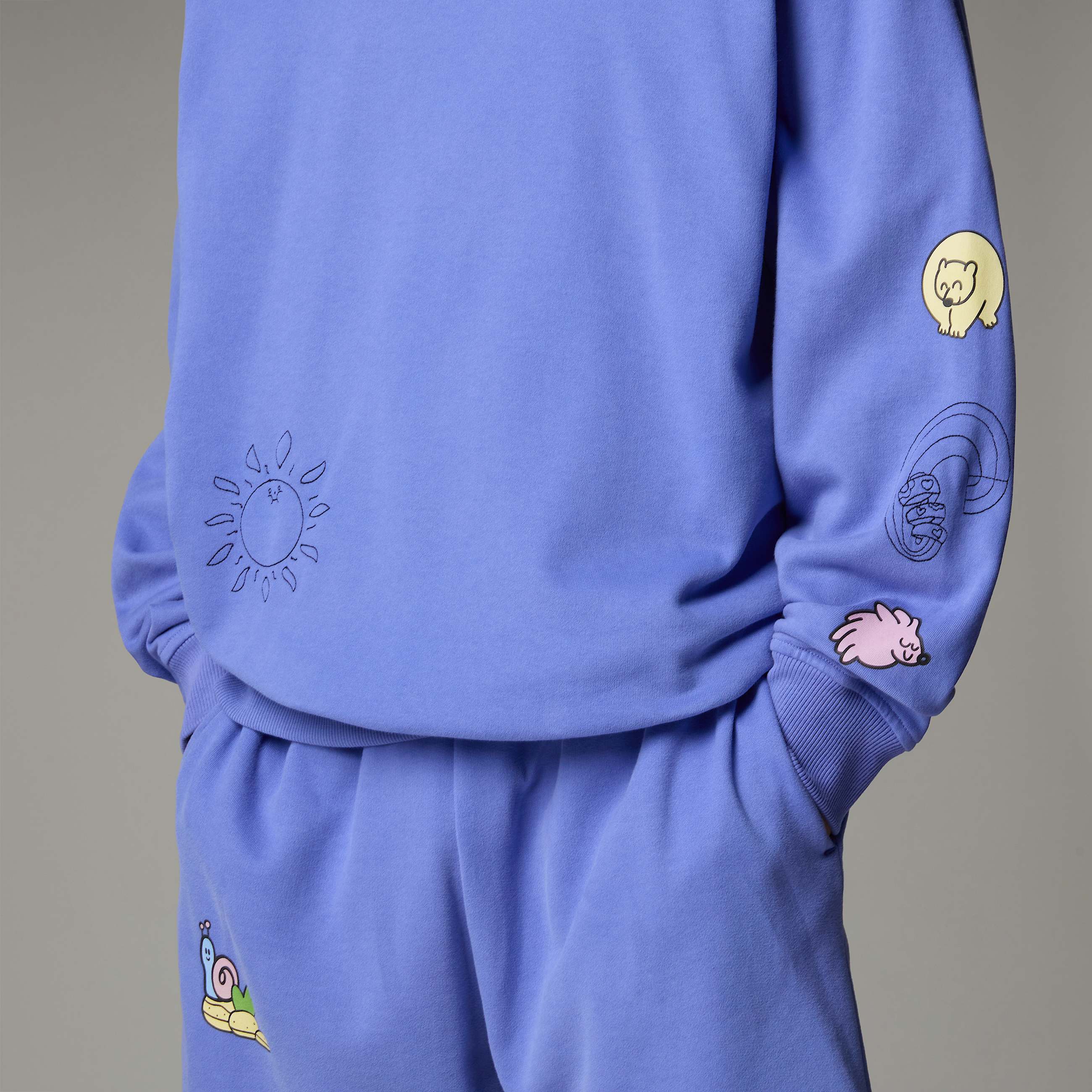 Mountain Cleanup Oversized Sweatshirt Unisex TNF ALT6