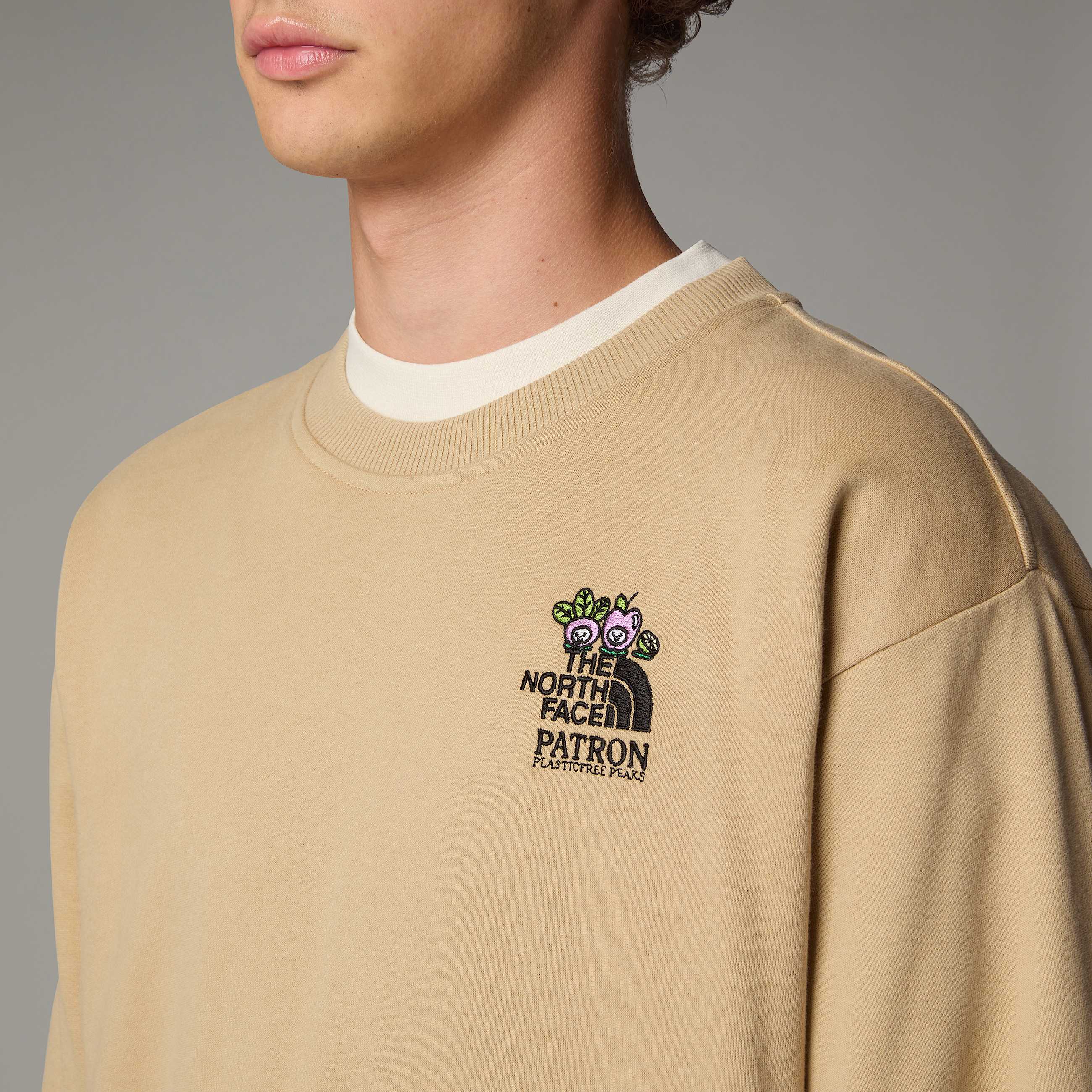 Mountain Cleanup relaxt geschnittenes Sweatshirt in Oversize Unisex TNF ALT5