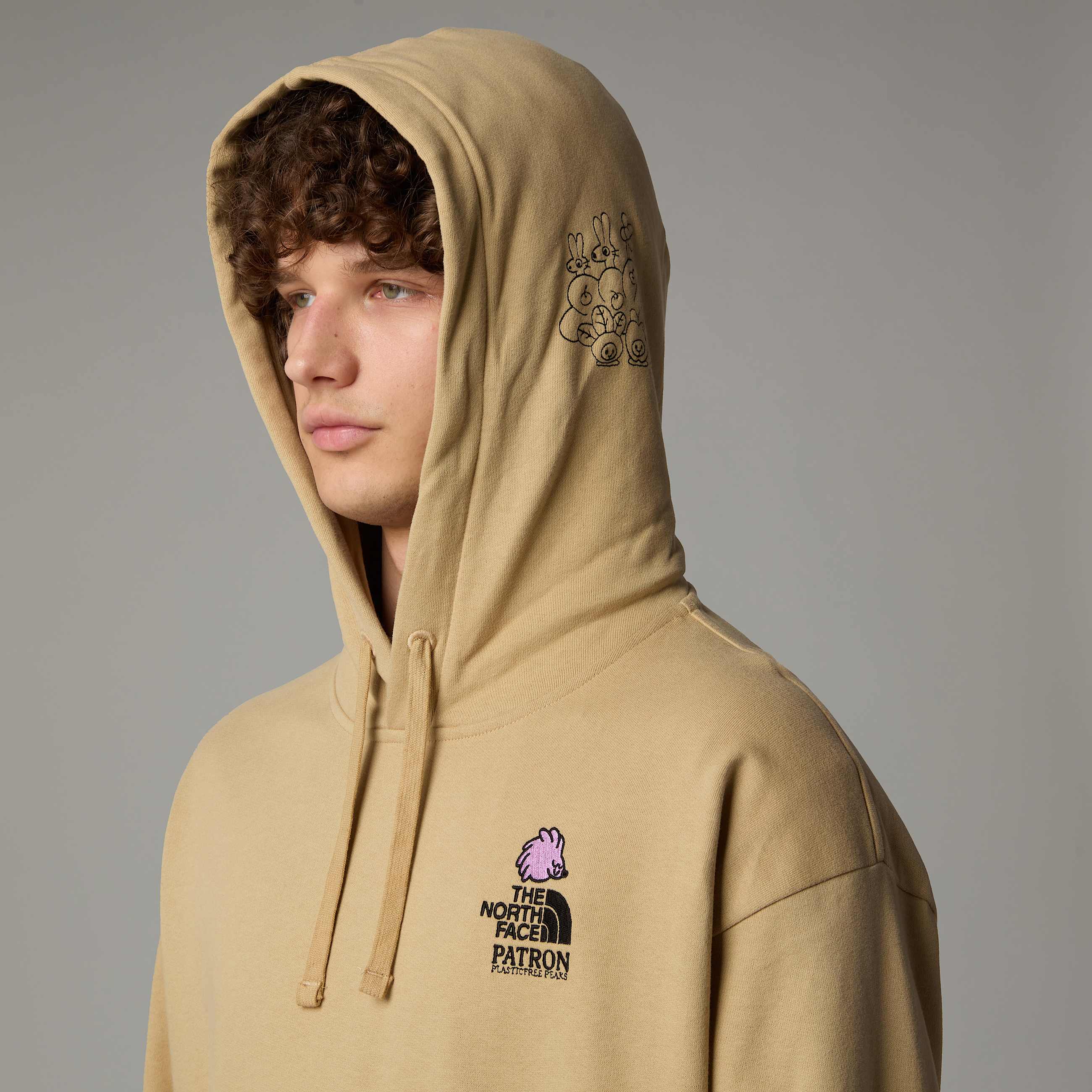 Mountain Cleanup Kapuzenpulli in Oversize  Unisex TNF ALT5