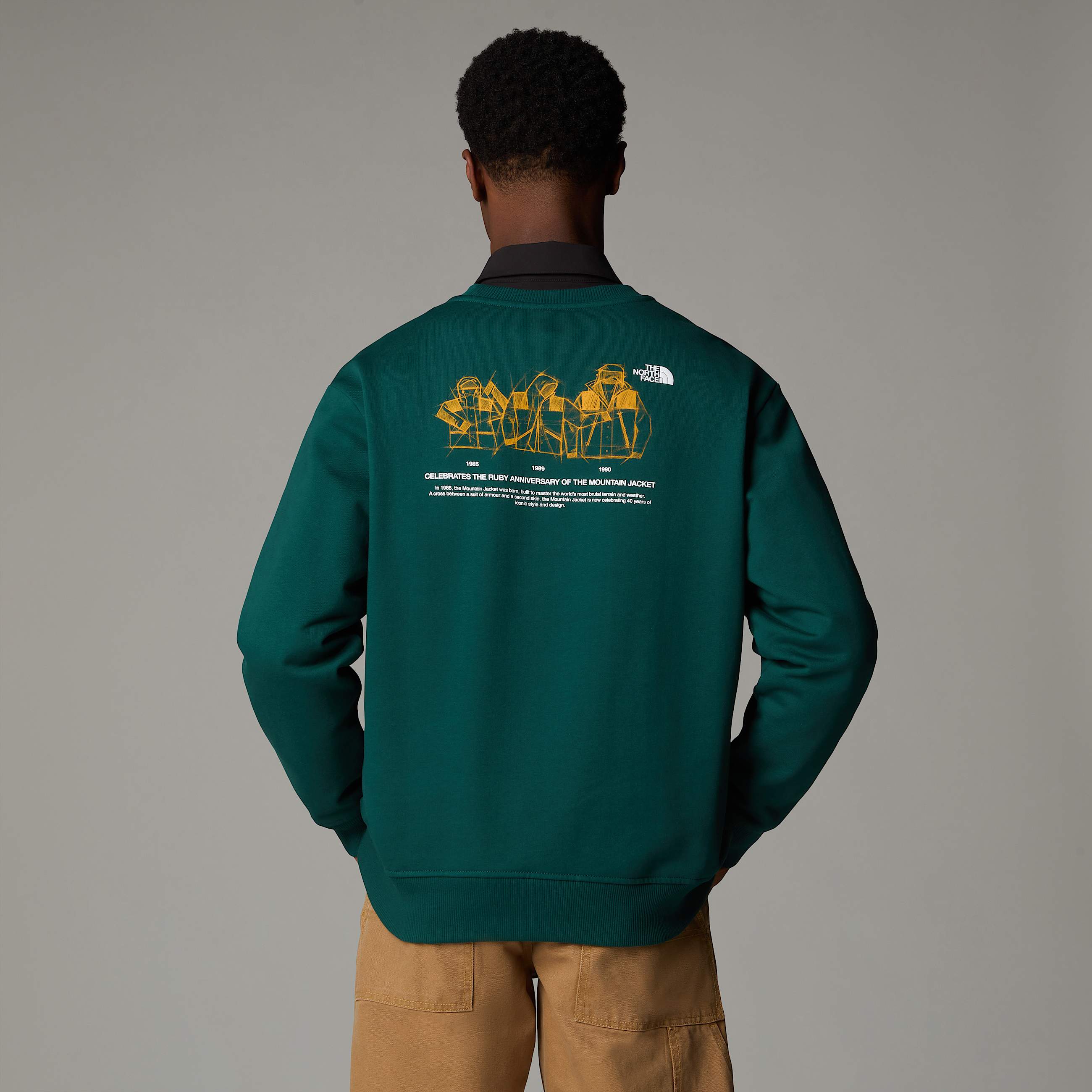 Felpa Mountain Jacket Anniversary Relaxed TNF ALT2