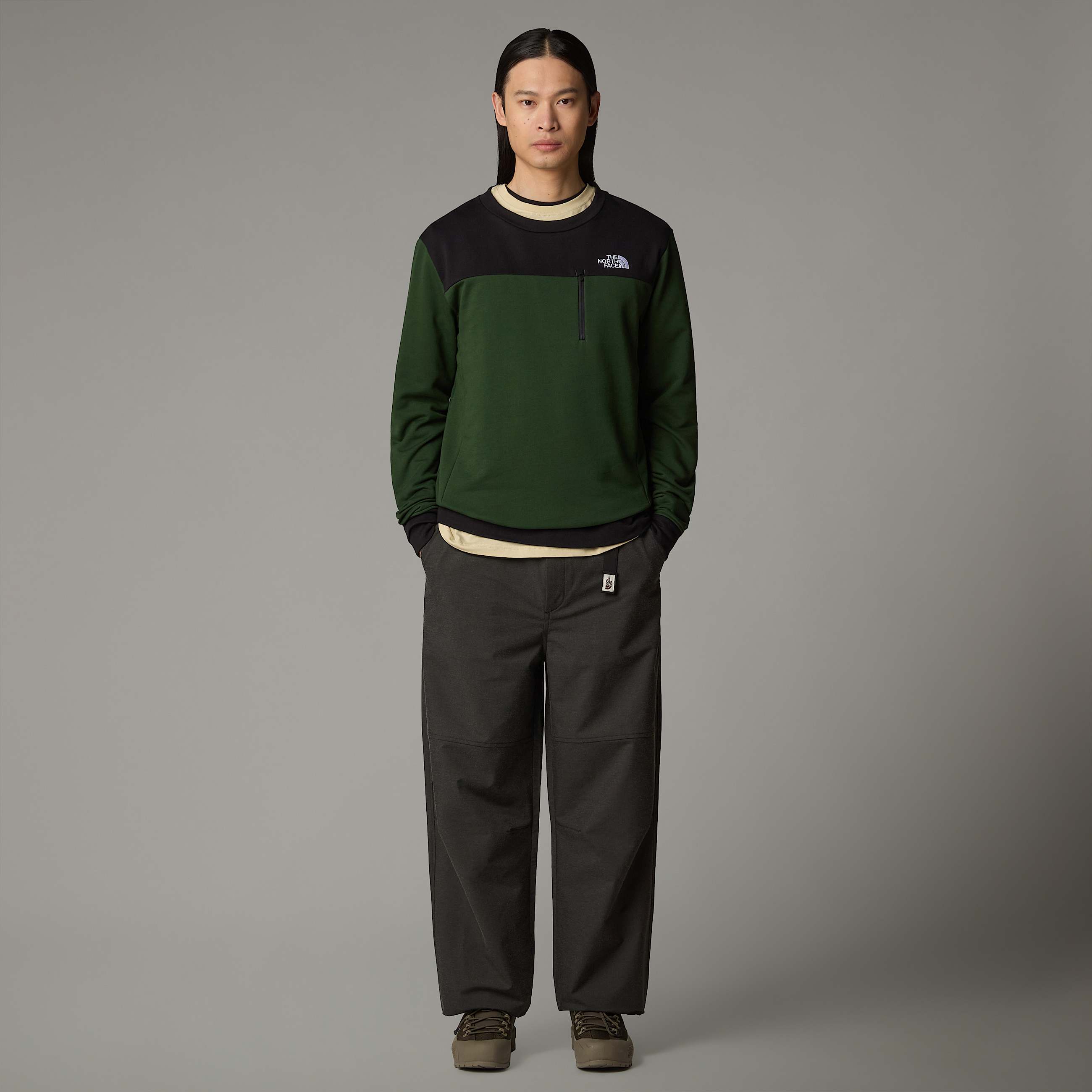 Mska lekka bluza wkadana przez gow Tech New Peak TNF ALT3