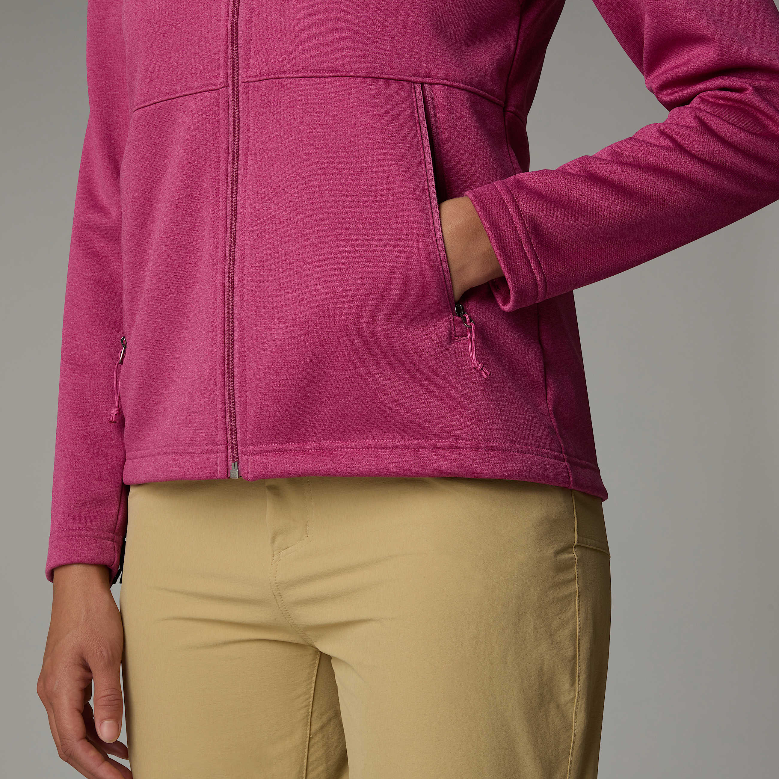 Lixus Fleece mit durchgehendem RV fr Damen TNF ALT8