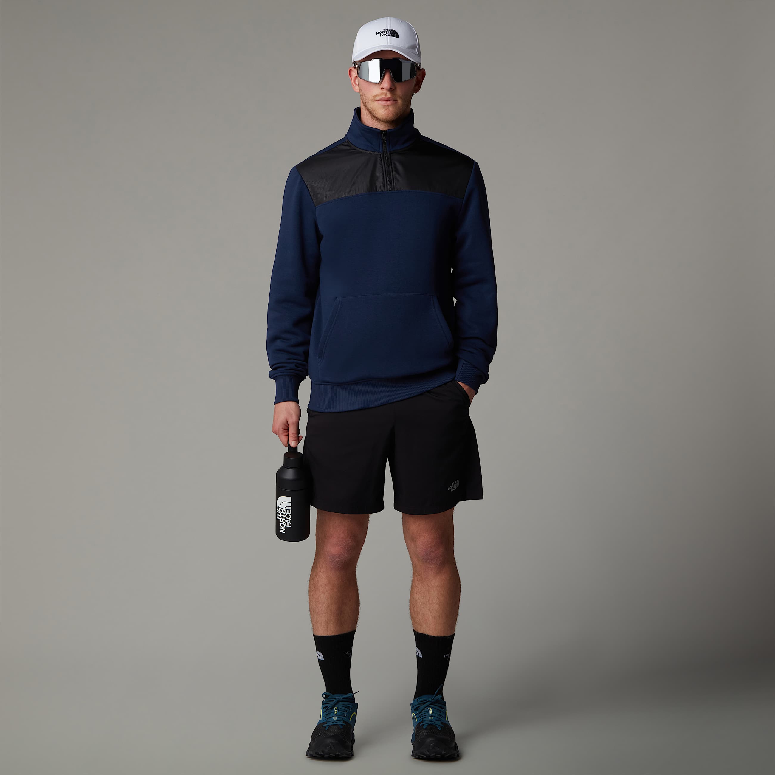 Mens Duwoni 14 Zip Fleece TNF ALT3