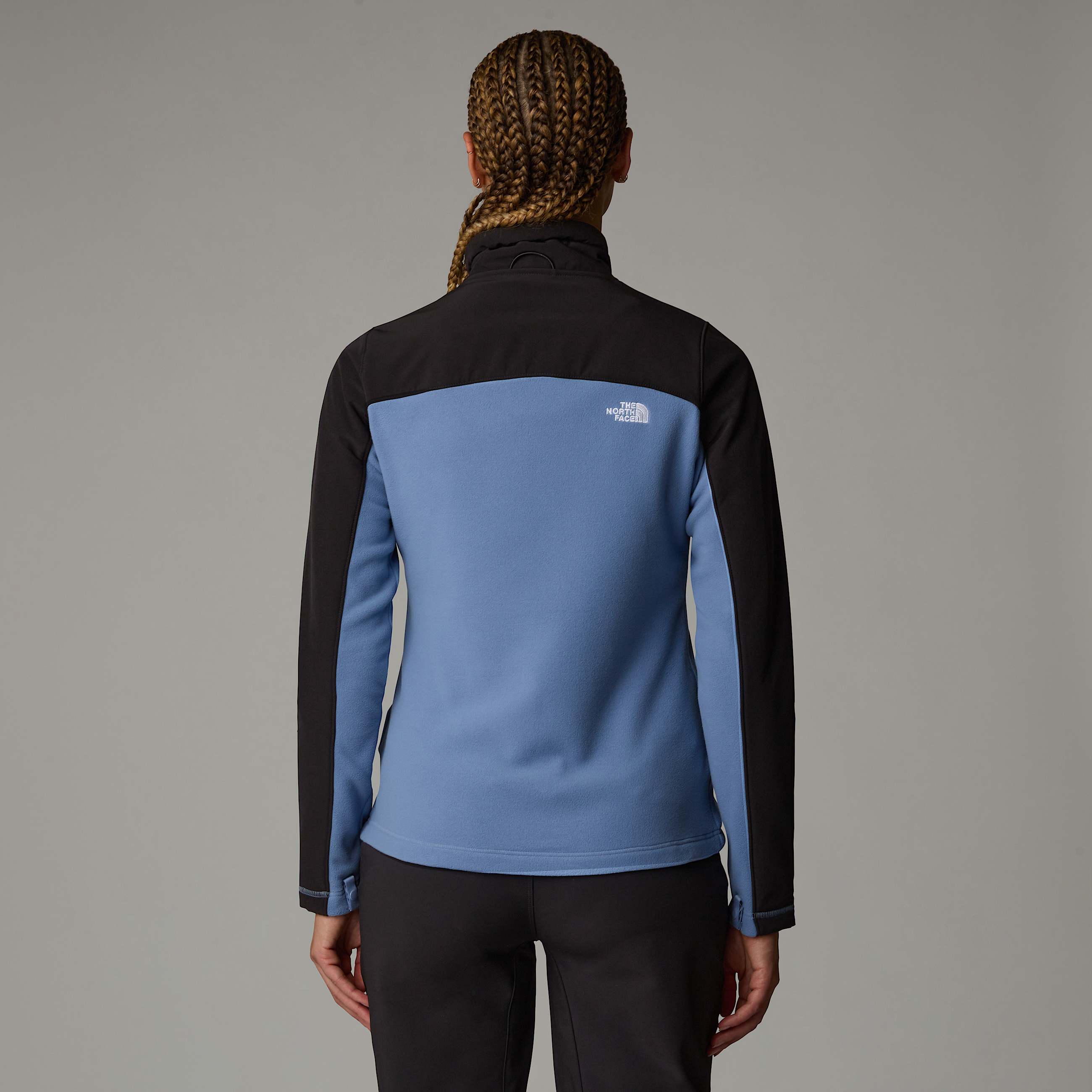 Emilia Delta Fleecejacke mit durchgehendem RV fr Damen  TNF ALT4