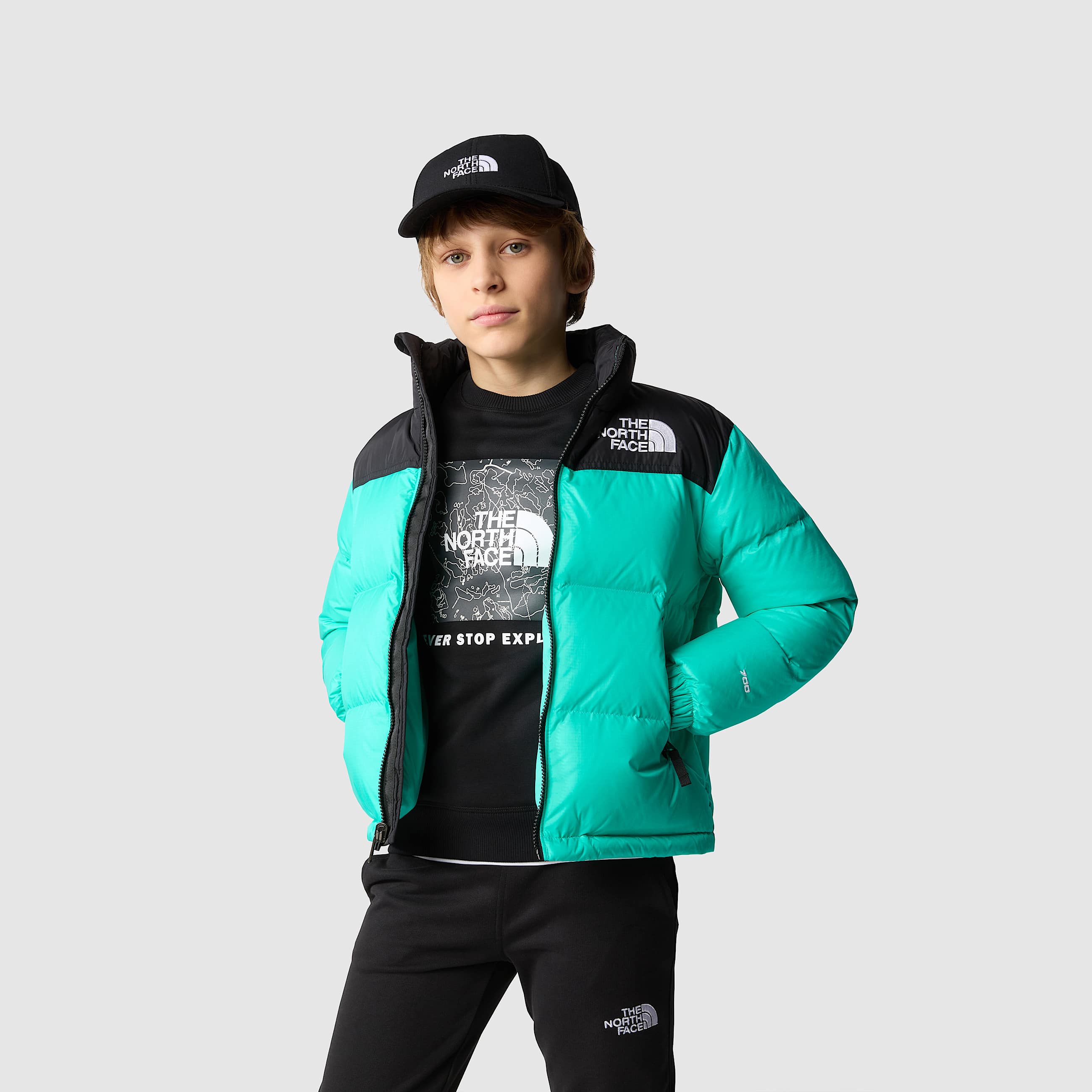 Teens 1996 Retro Nuptse Jacket TNF ALT5