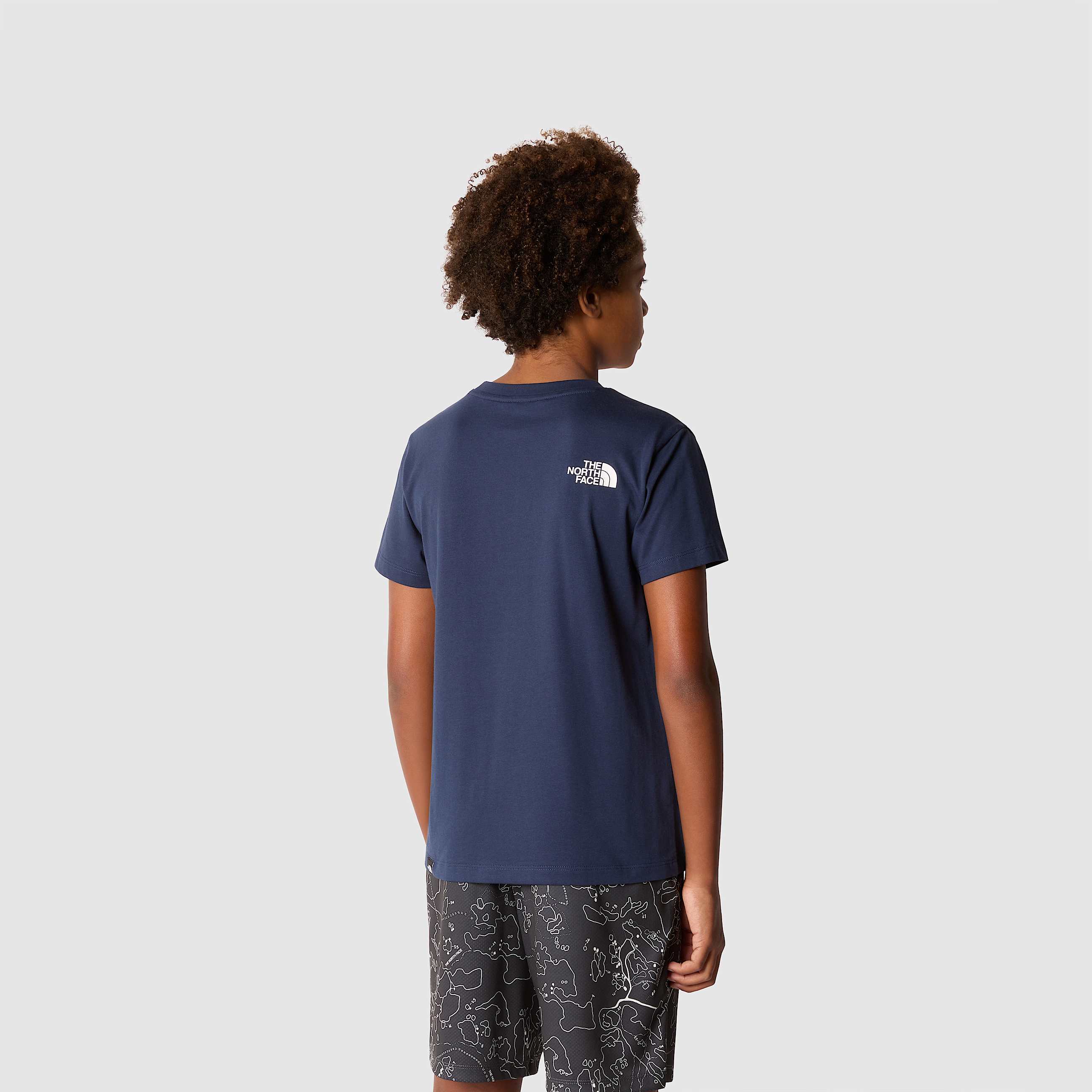 TShirt Simple Dome da ragazzi TNF ALT4