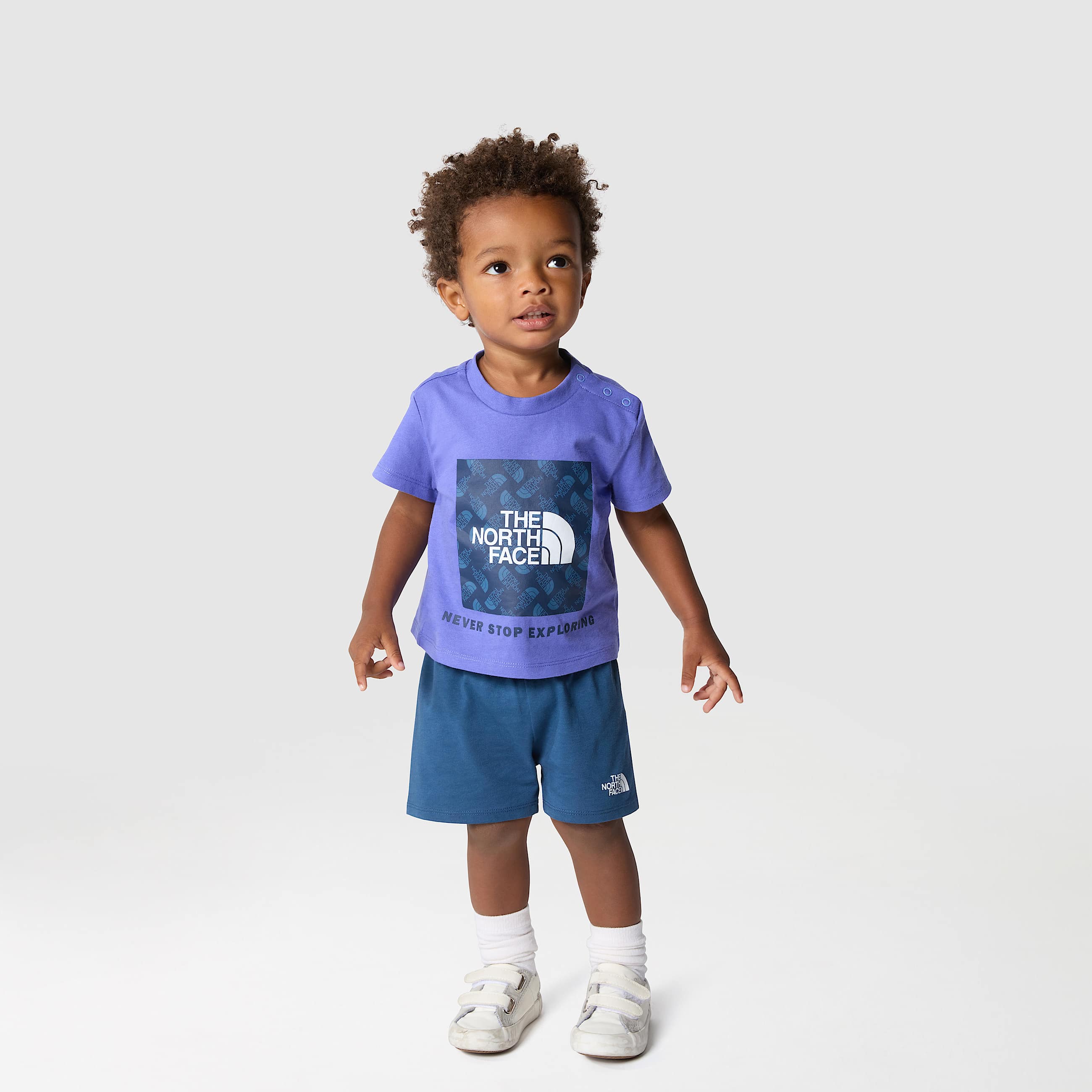 Box Infill Printed TShirt Baby TNF ALT3