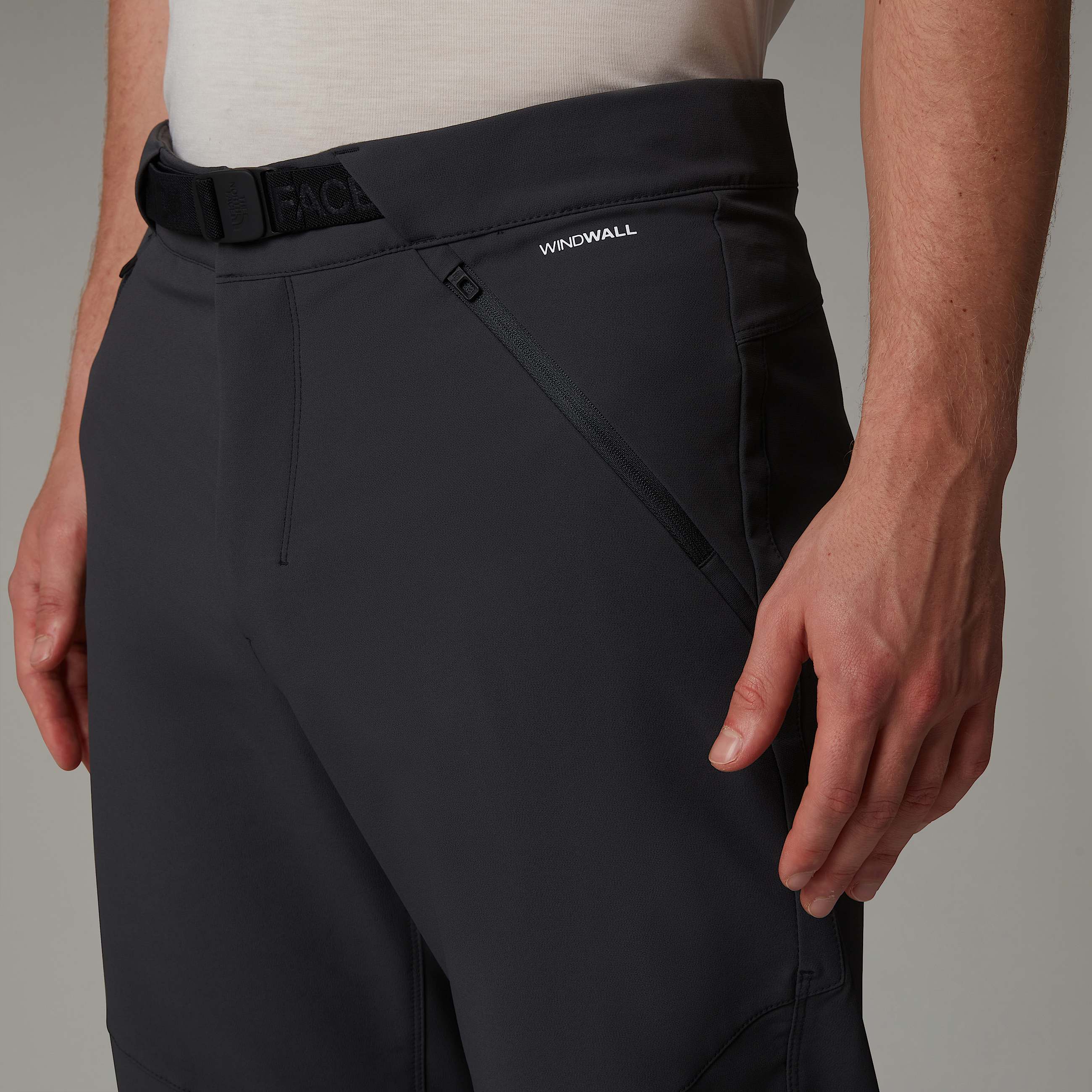 Mskie spodnie o regularnym zwanym kroju Diablo TNF ALT5