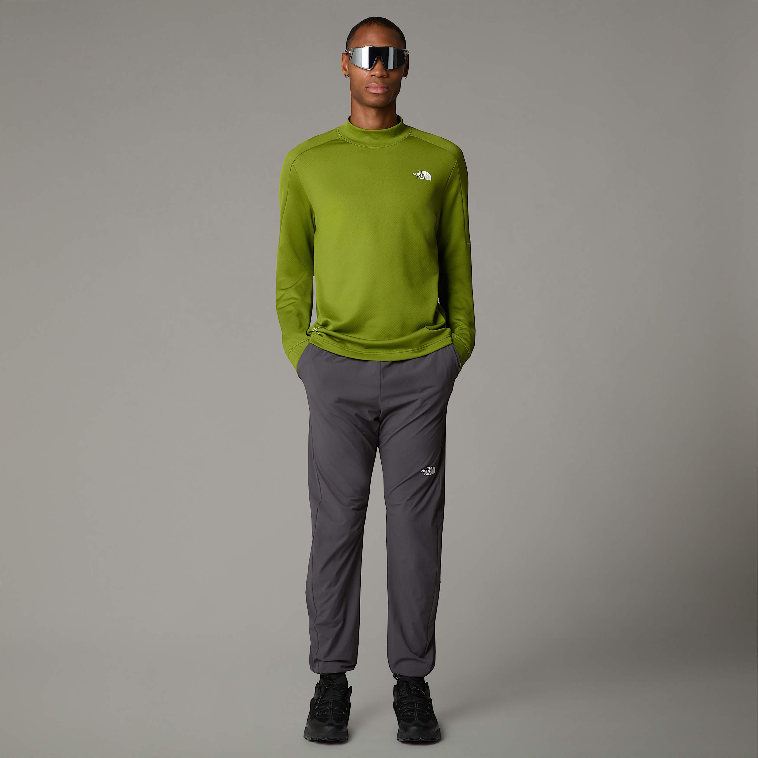 Tshirt de manga comprida Kikash Warm para homem TNF ALT3