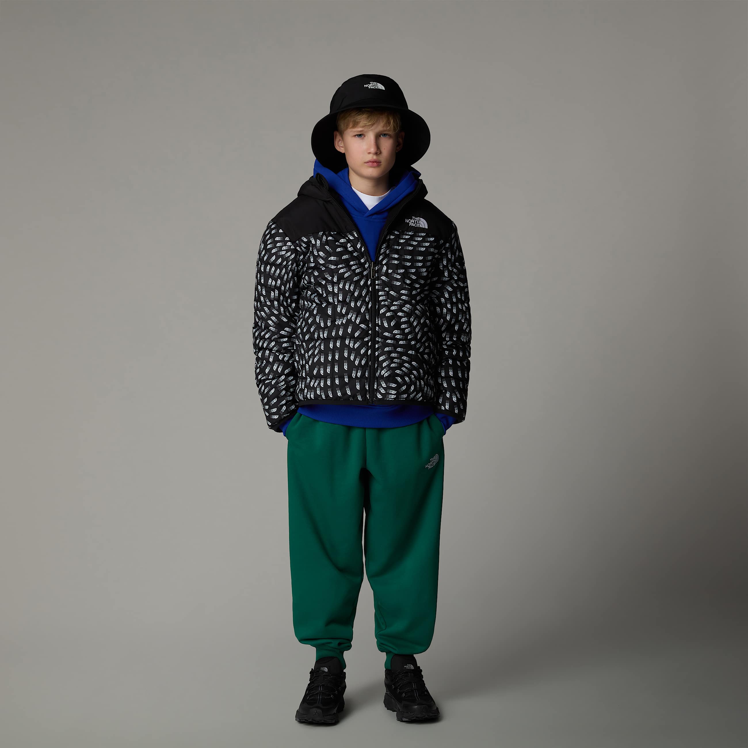 Boys Reversible Shasta FullZip Hooded Jacket TNF ALT4