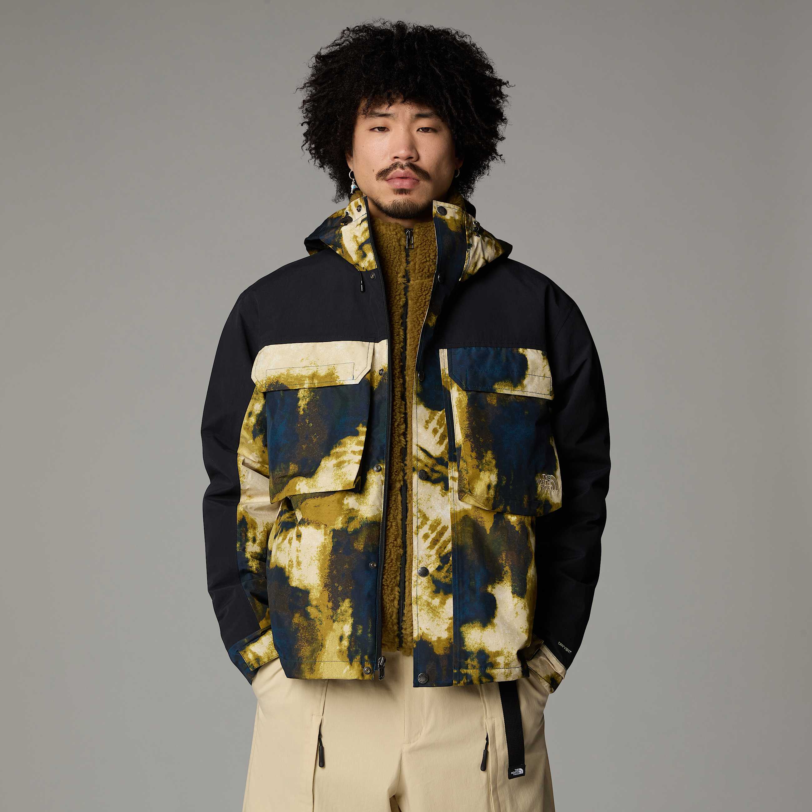 Mens M66 Ripstop Rain Jacket TNF ALT5