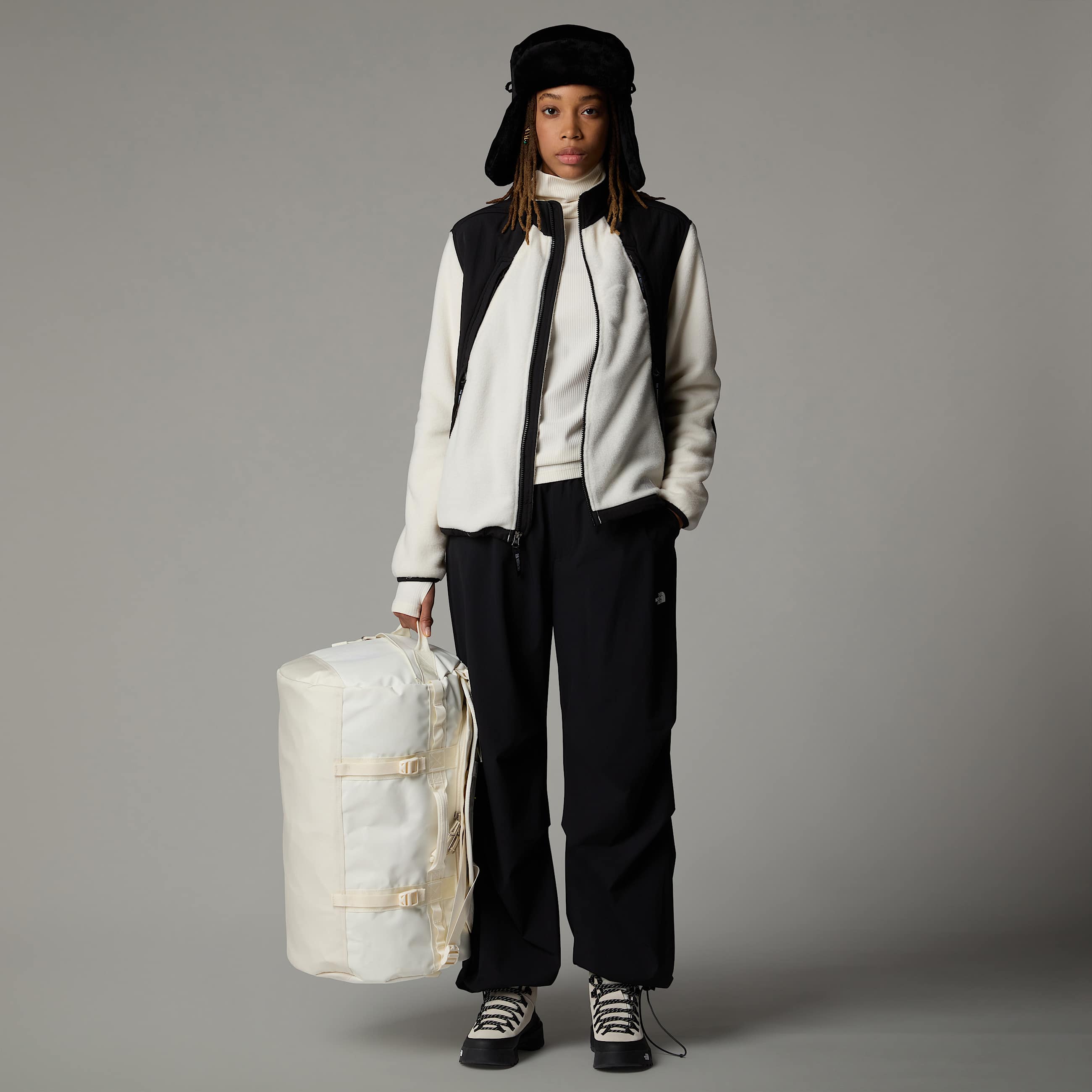 Womens Polar Sun Fleece Jacket TNF ALT3