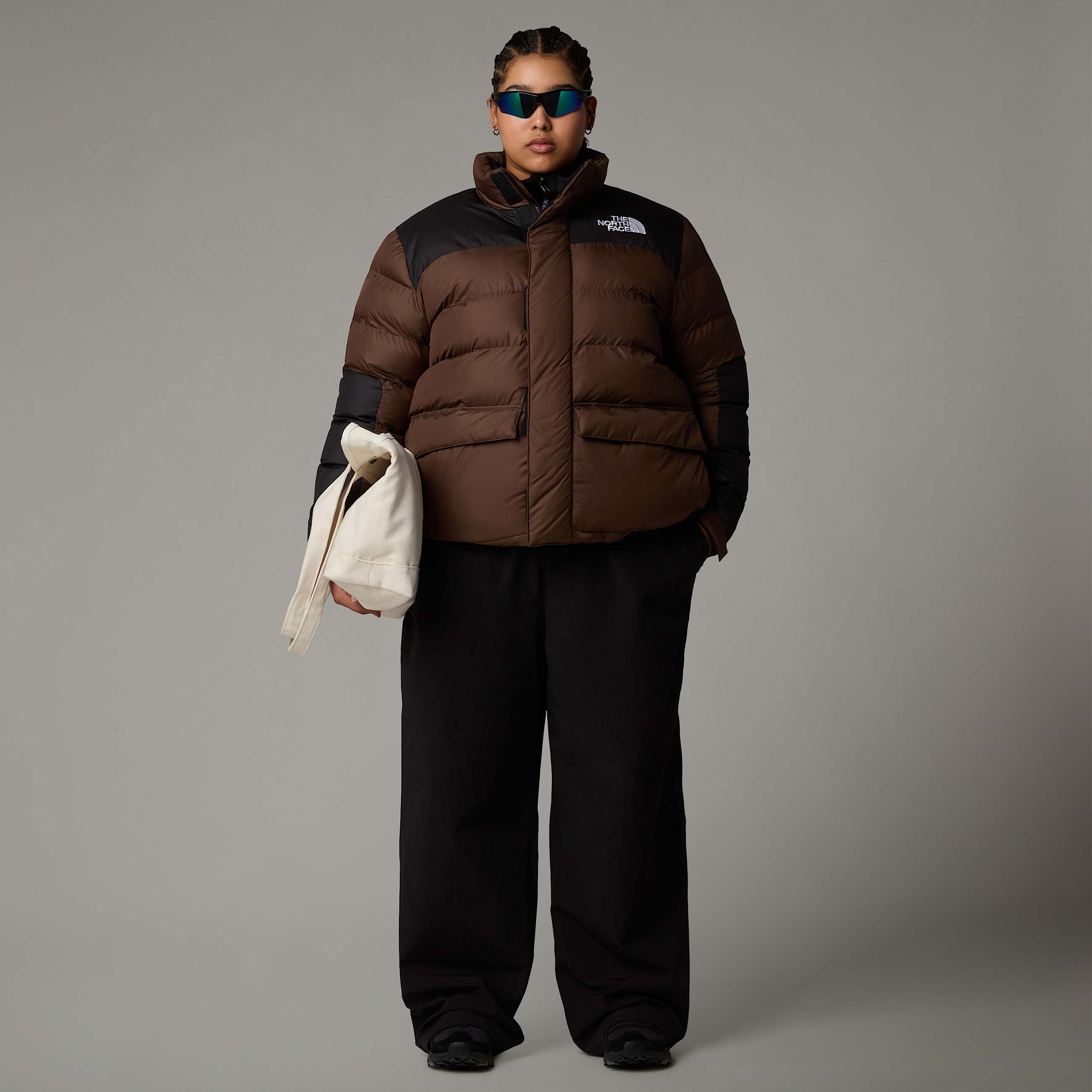 Womens Plus Size Limbara Insulated Jacket TNF ALT3