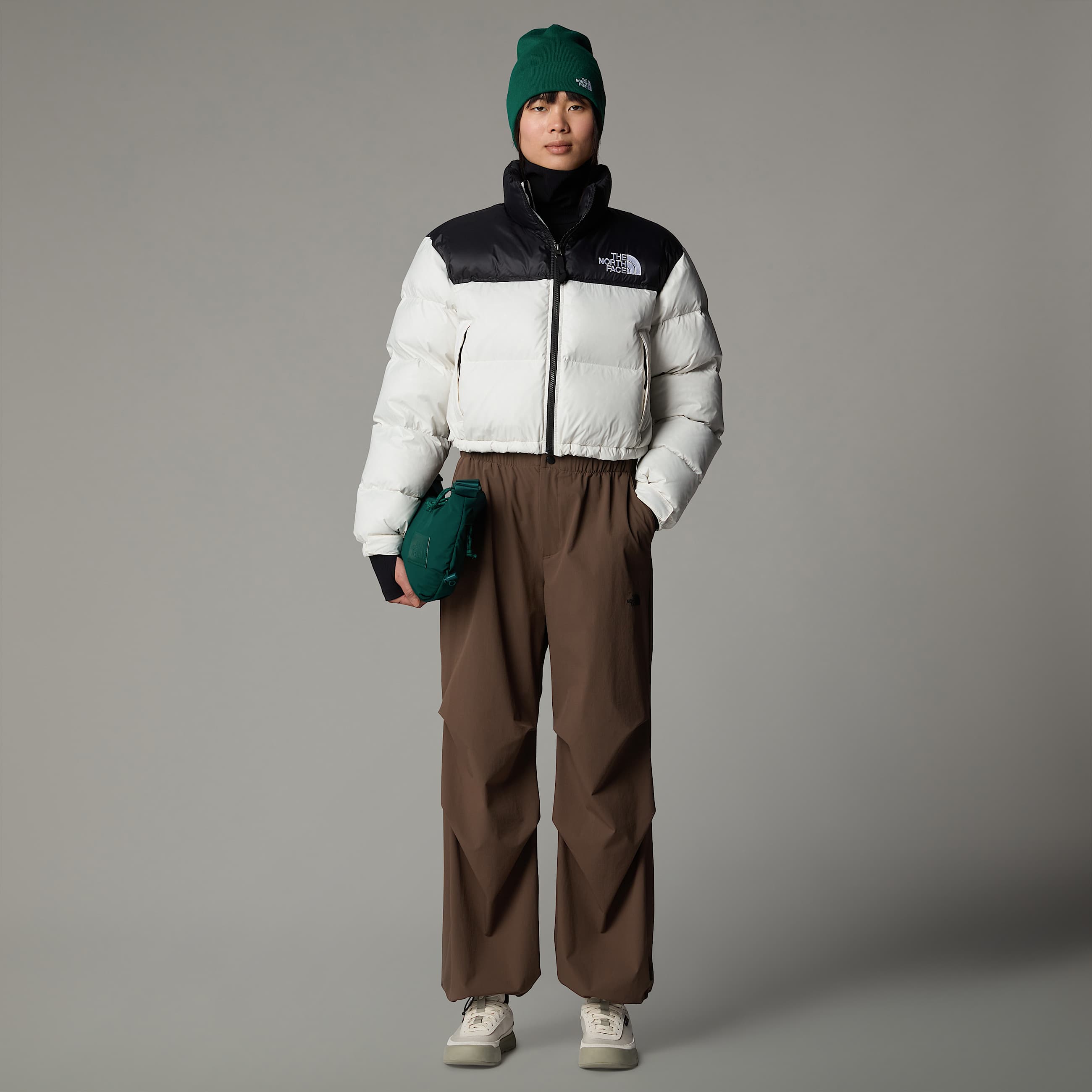 Damska krtka kurtka Nuptse TNF ALT3