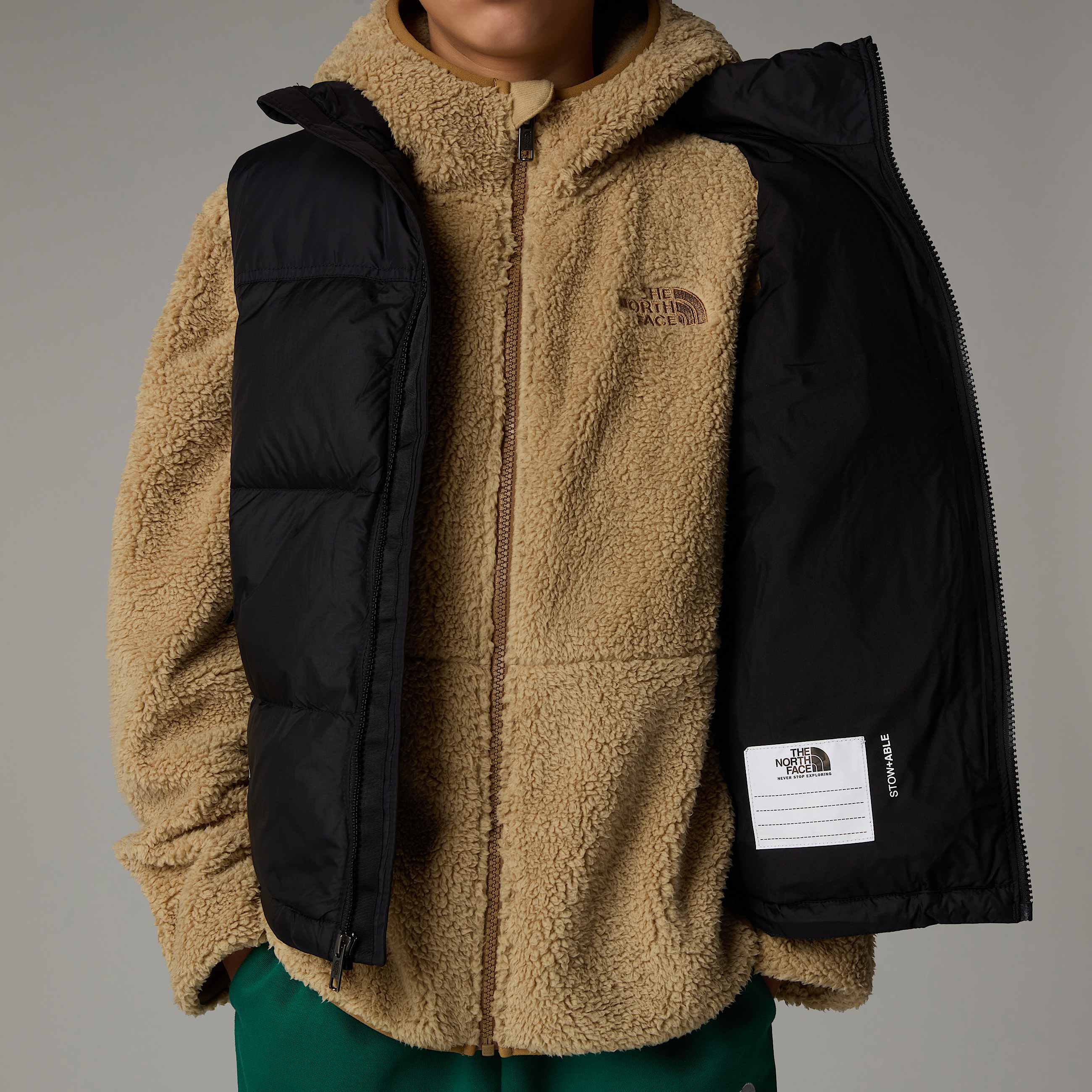 1996 Retro Nuptse Weste fr Jugendliche TNF ALT9