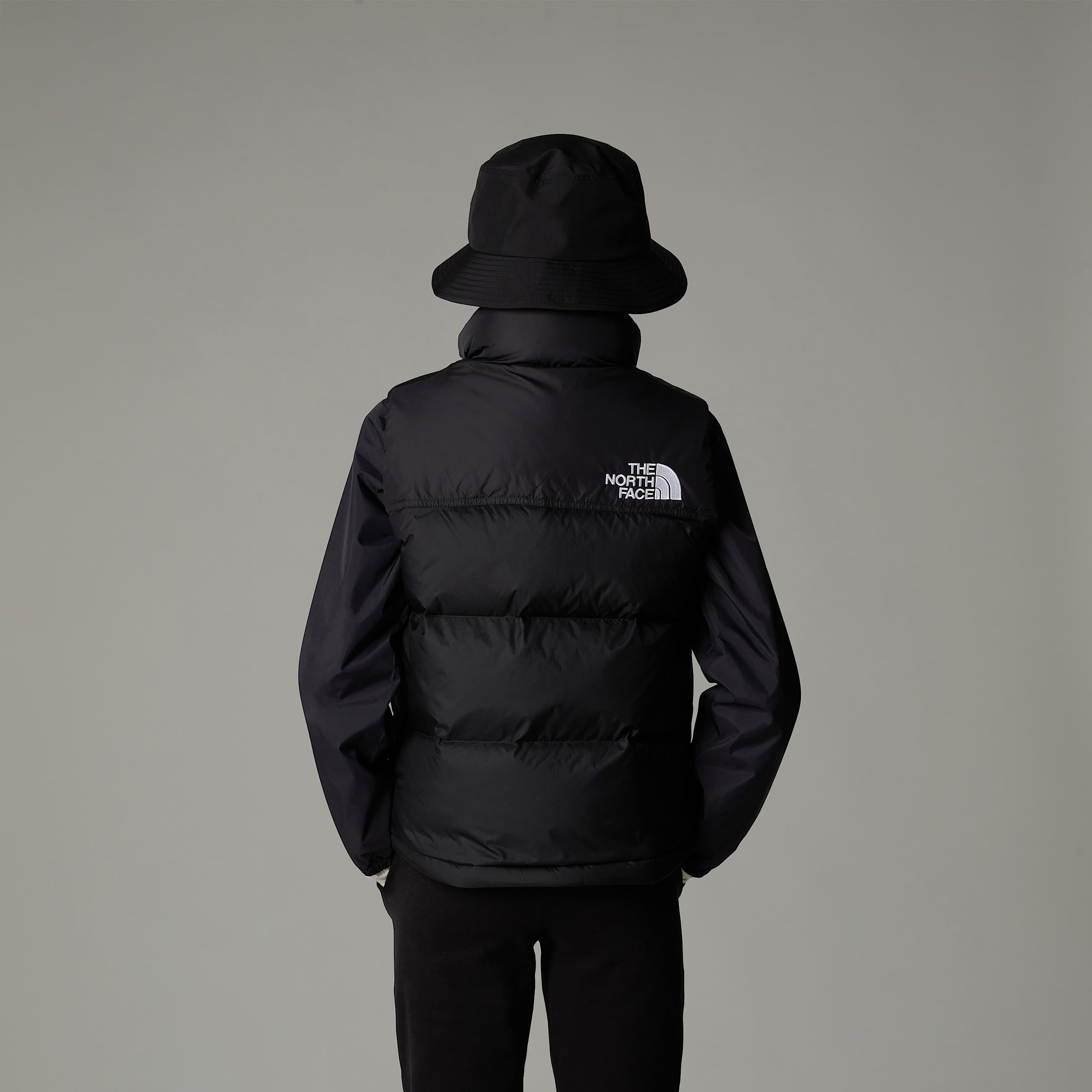 1996 Retro Nuptse Weste fr Jugendliche TNF ALT12